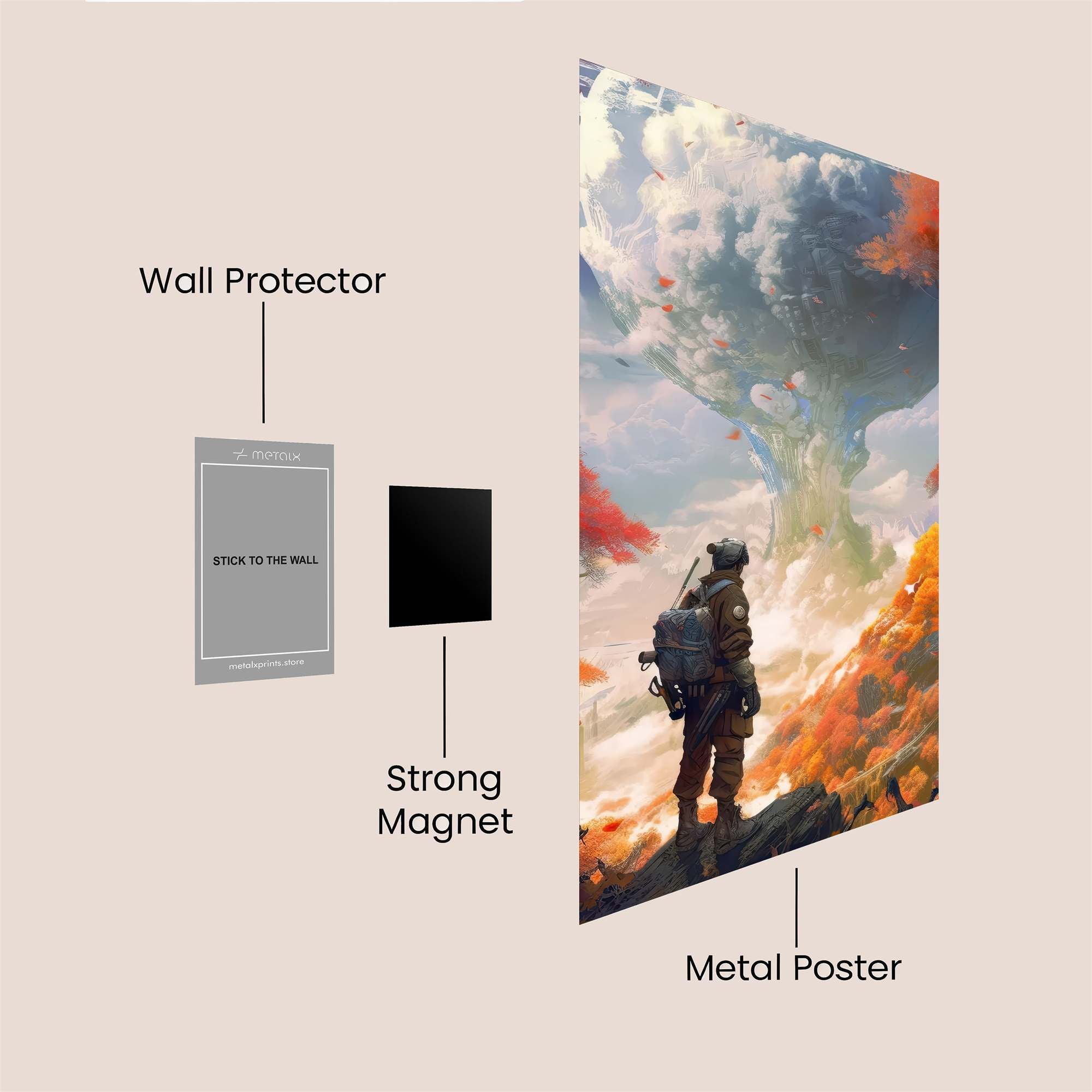 Explorer Enigma Safe Wall Magnetic / M