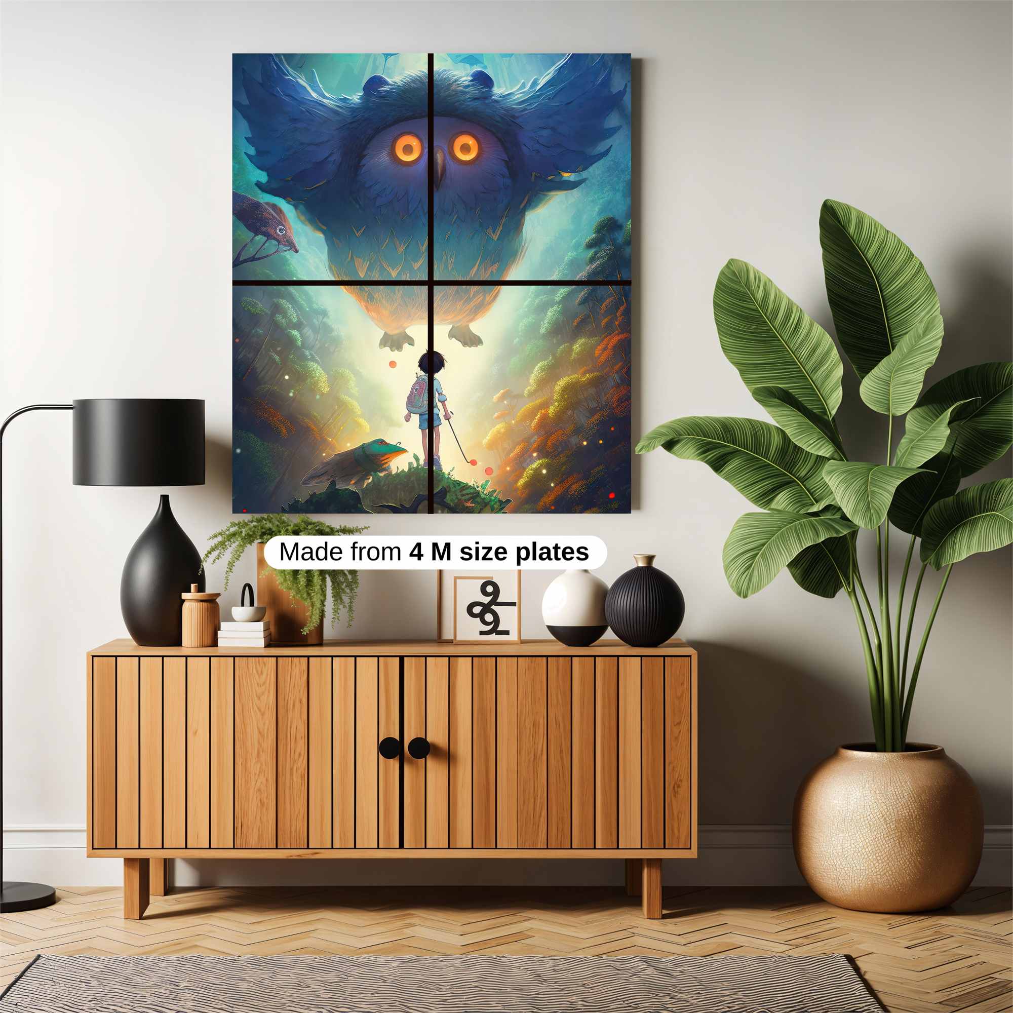Owl Wonder Safe Wall Magnetic / M