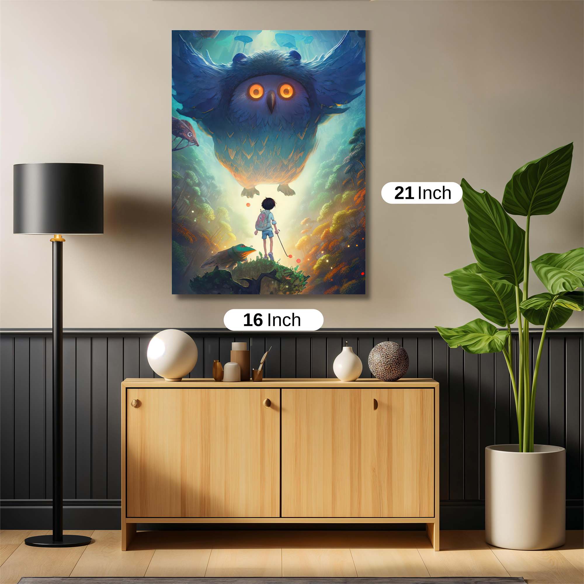 Owl Wonder Safe Wall Magnetic / M