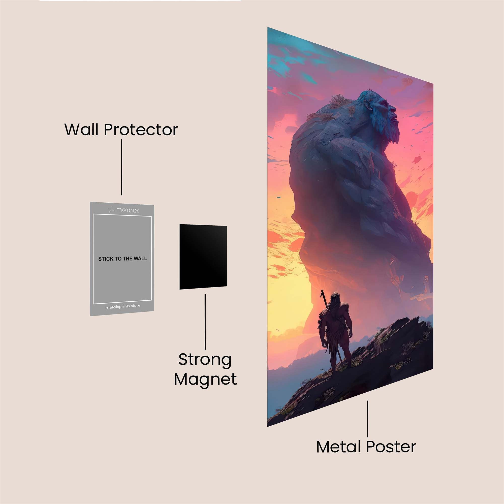 Giant Serenity Safe Wall Magnetic / M