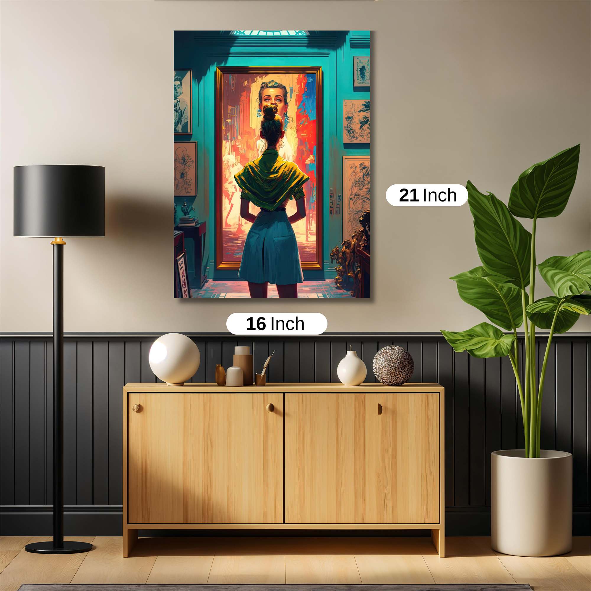 Mirror Enigma Safe Wall Magnetic / M
