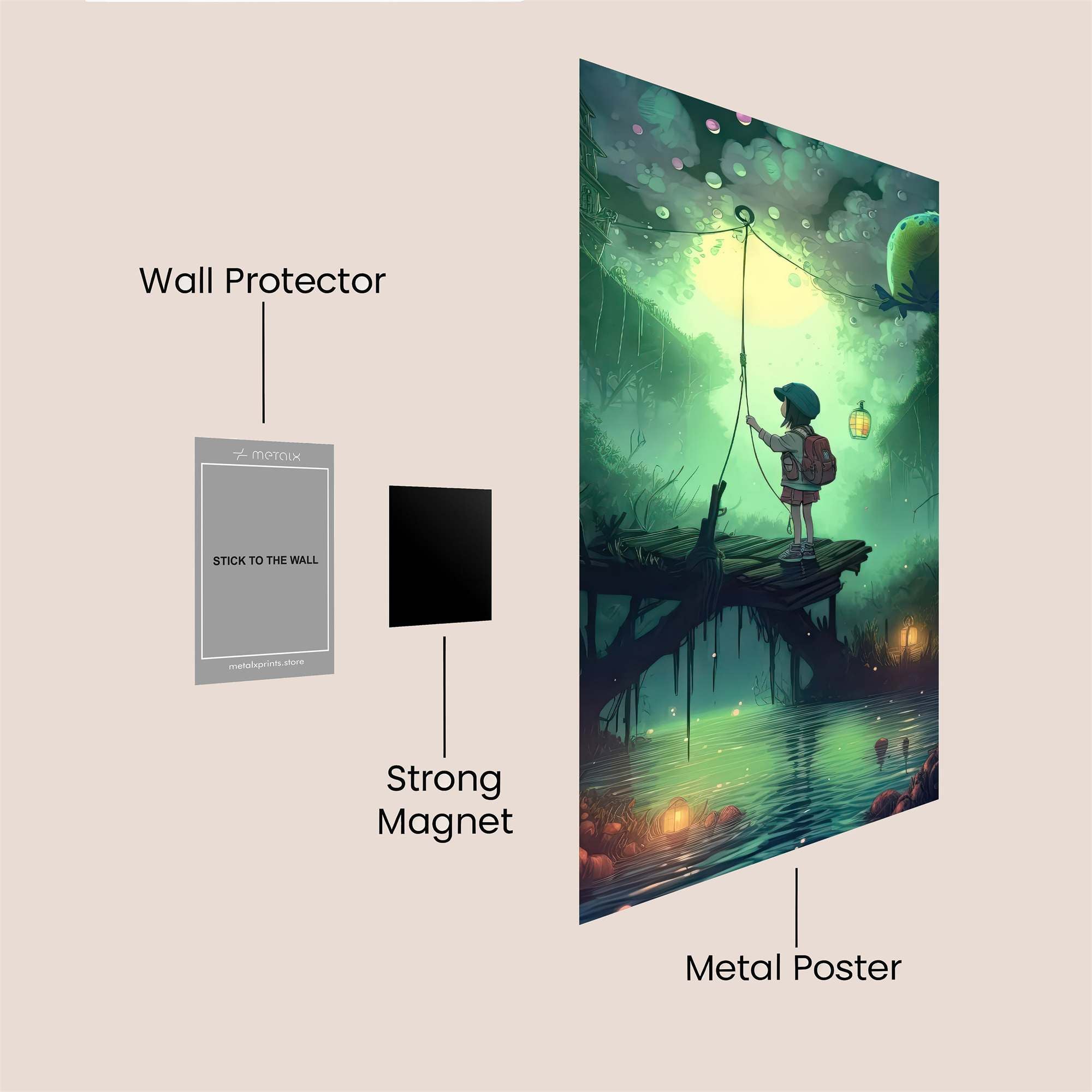 Explorer Enchanted Safe Wall Magnetic / M