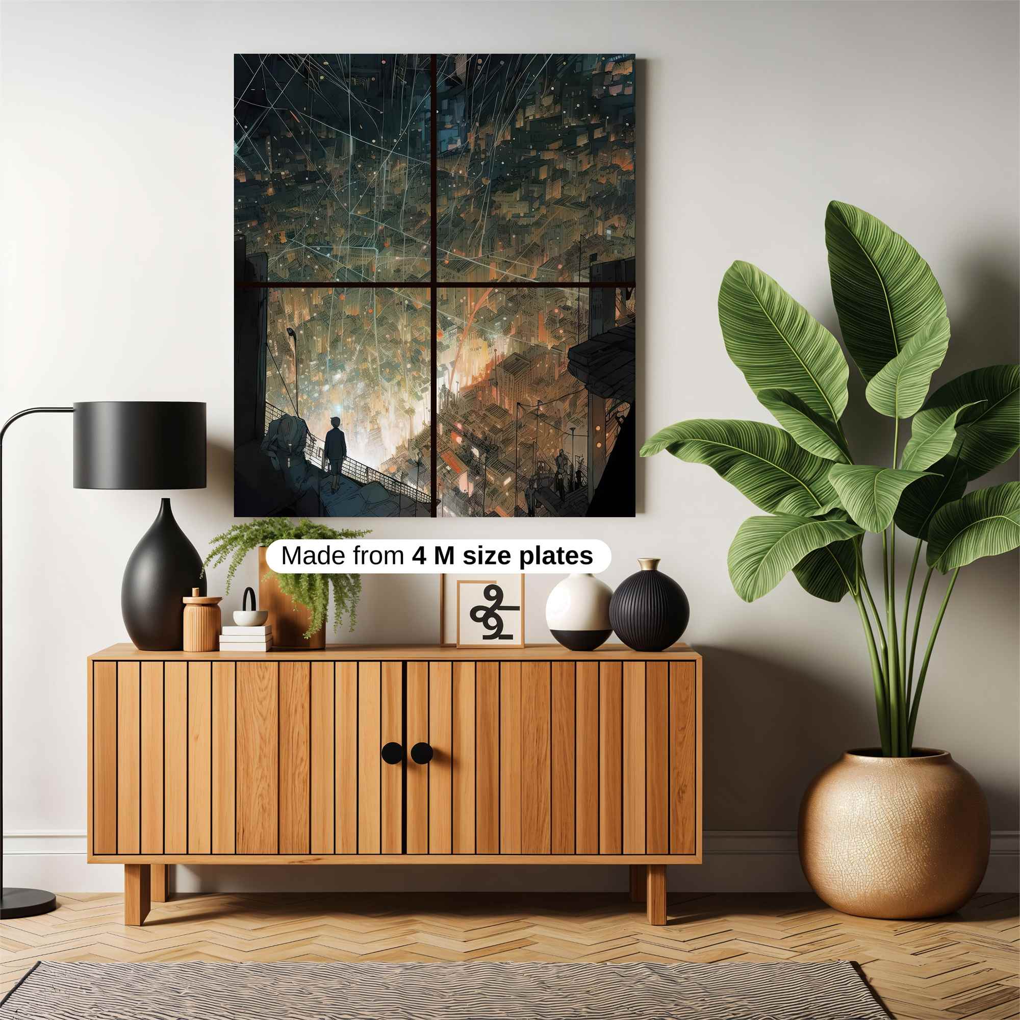 City Awakening Safe Wall Magnetic / M