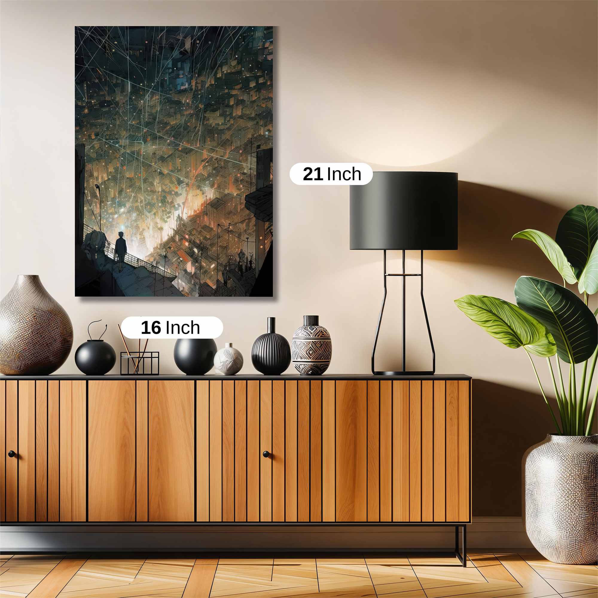 City Awakening Safe Wall Magnetic / M