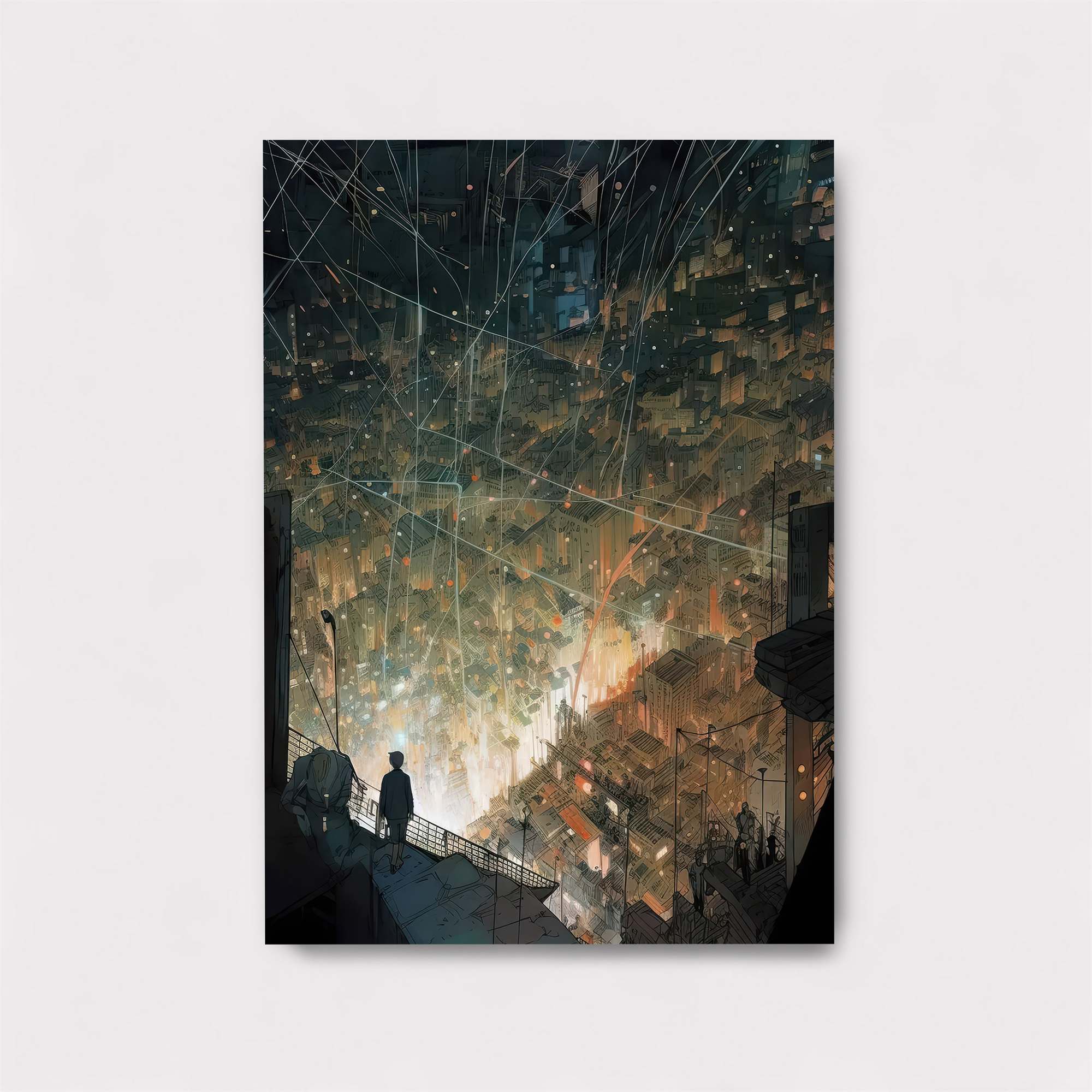 City Awakening Safe Wall Magnetic / M