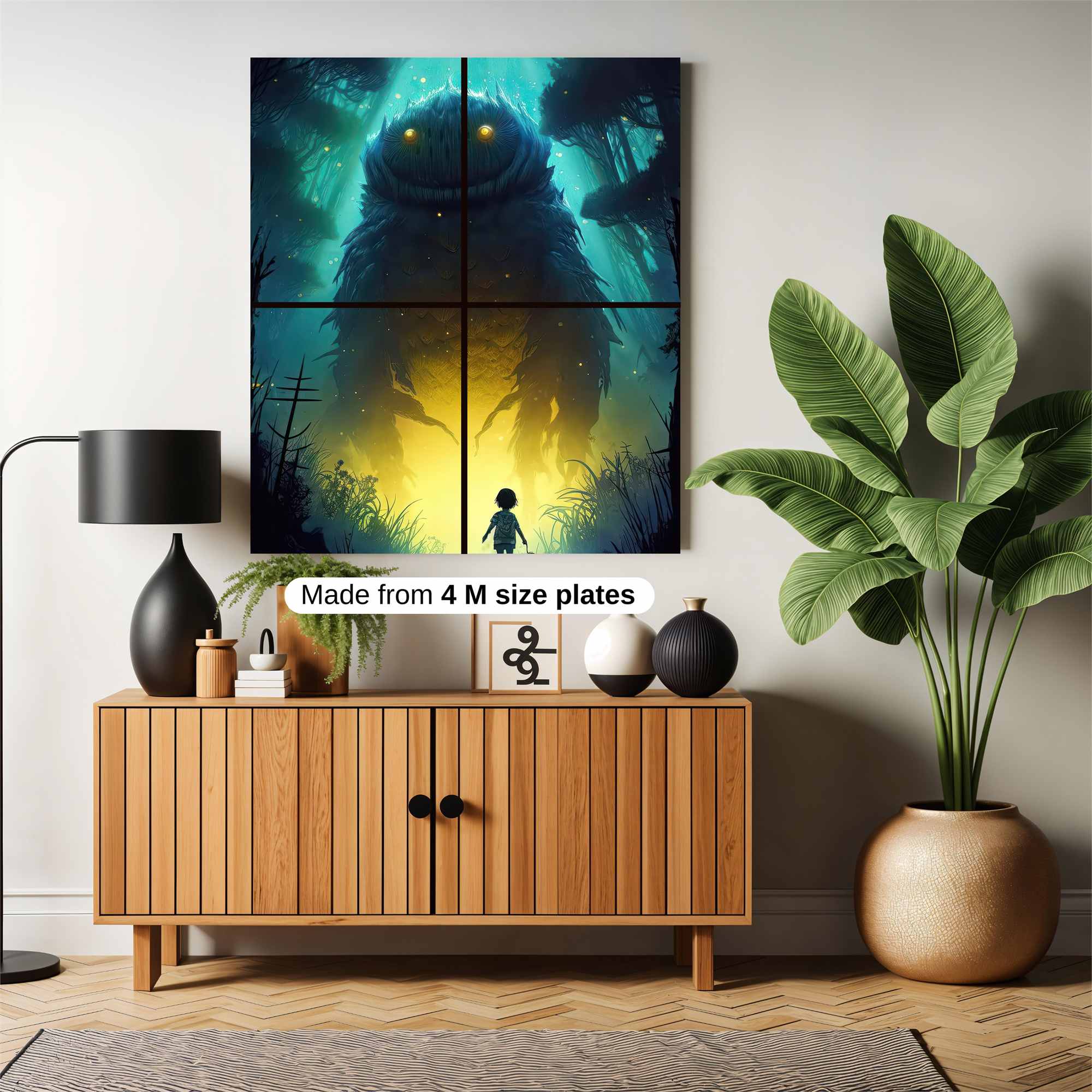 Monster Enchanting Safe Wall Magnetic / M