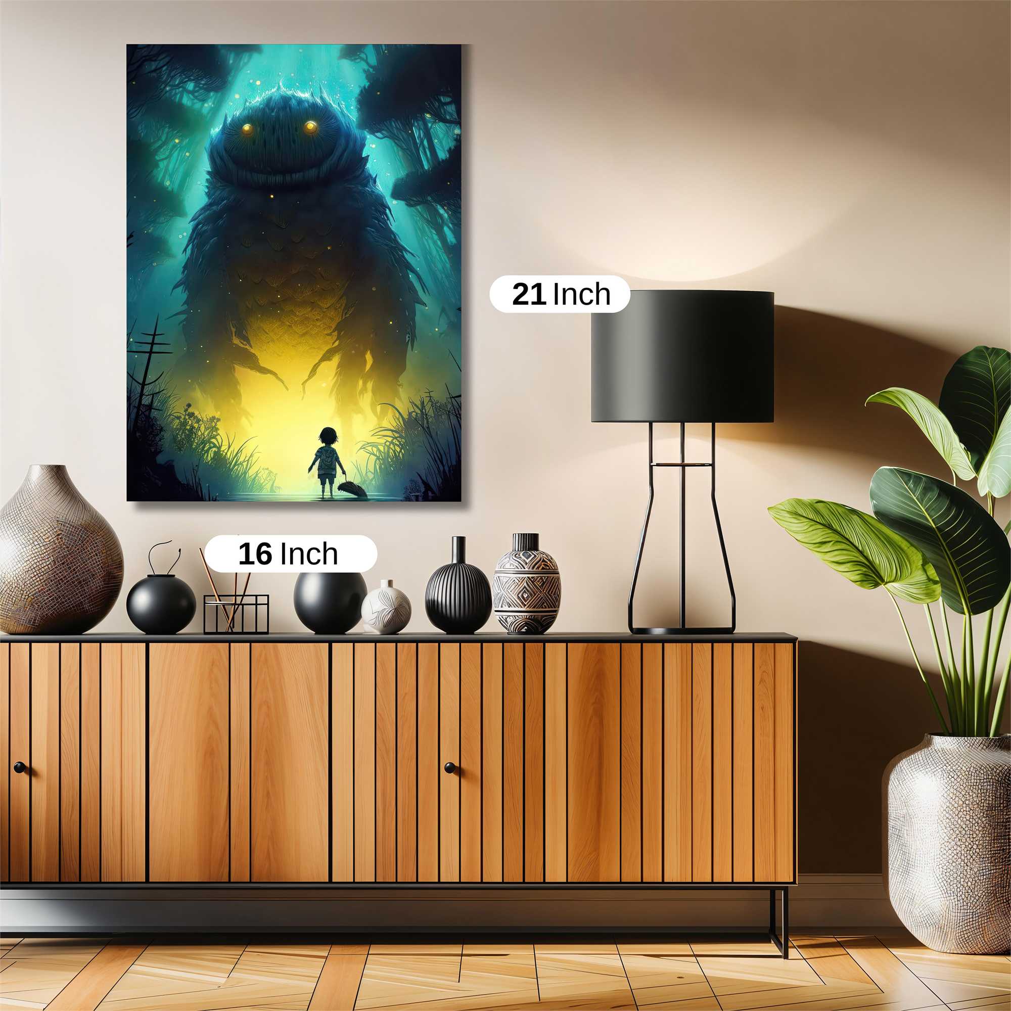 Monster Enchanting Safe Wall Magnetic / M