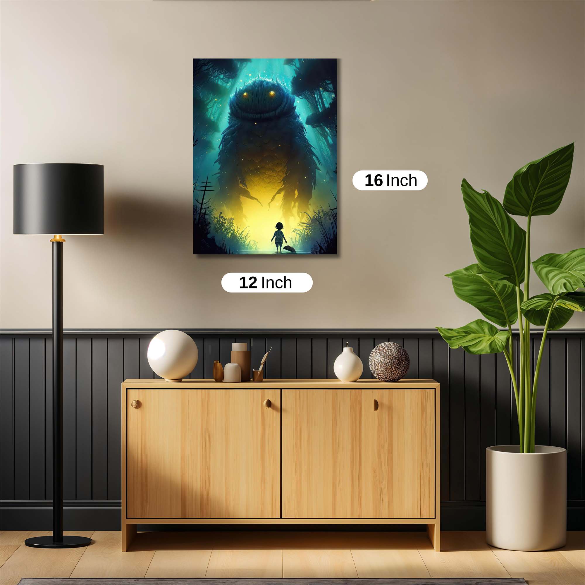 Monster Enchanting Safe Wall Magnetic / M