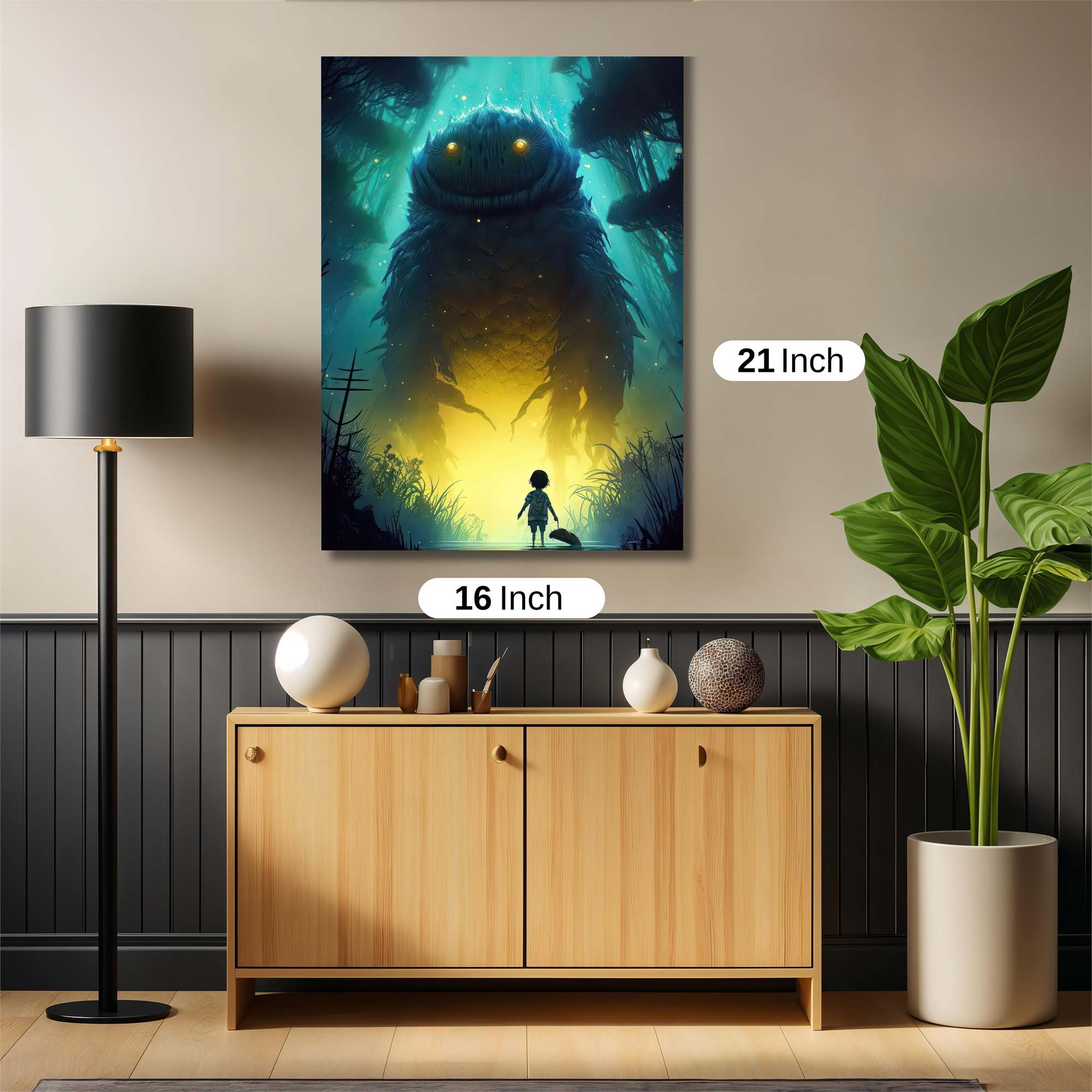 Monster Enchanting Safe Wall Magnetic / M