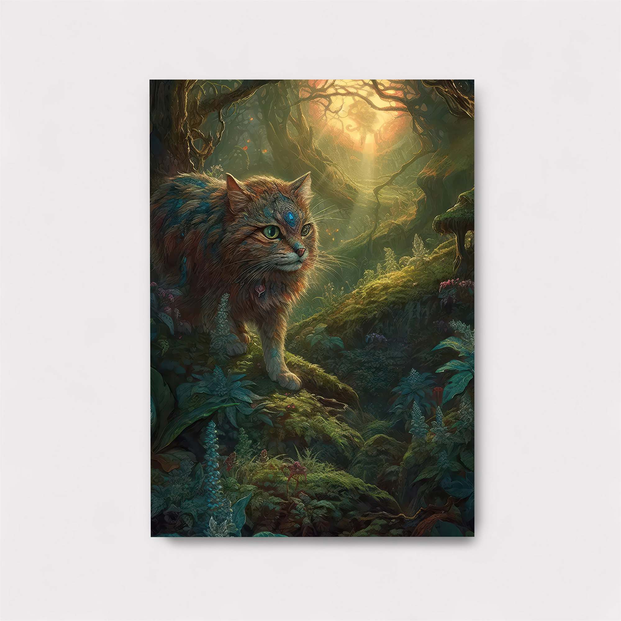 Mystic Cat Safe Wall Magnetic / M
