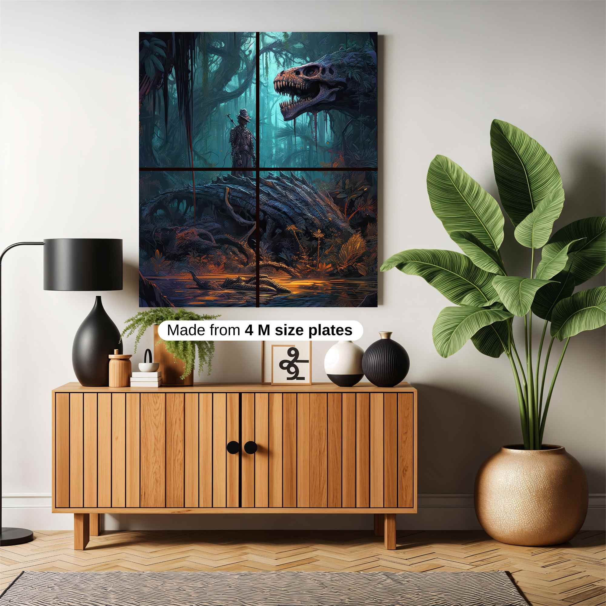 Dinosauric Dread Safe Wall Magnetic / M