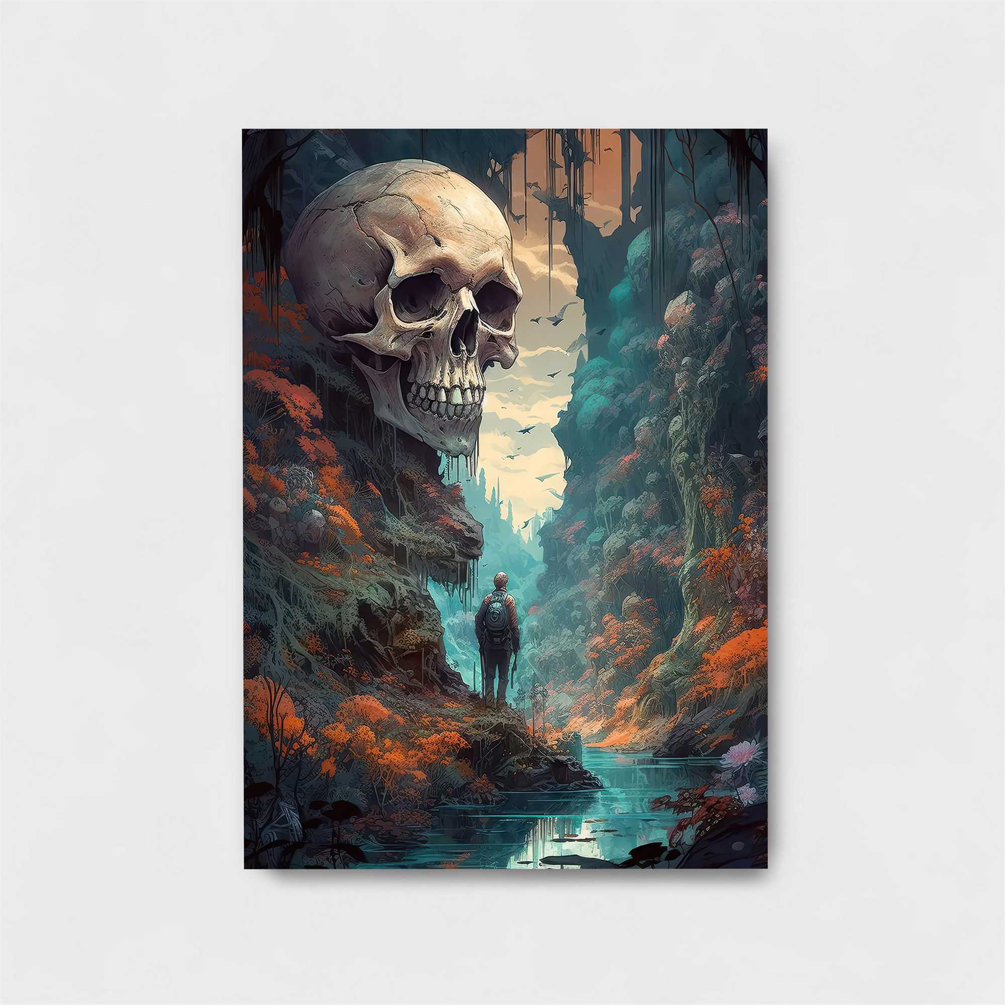 Skull Odyssey Safe Wall Magnetic / M