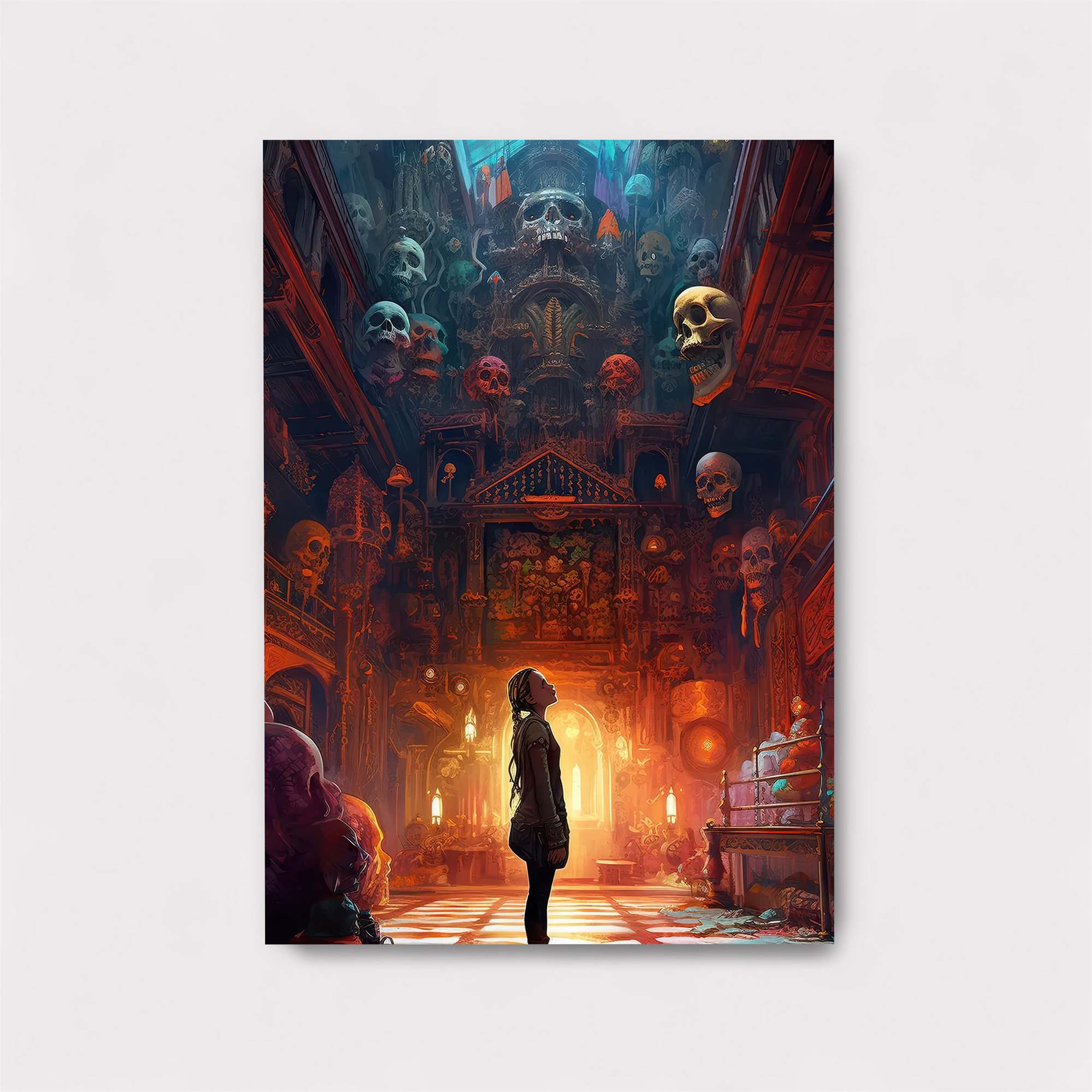 Skull Sanctuary Safe Wall Magnetic / M