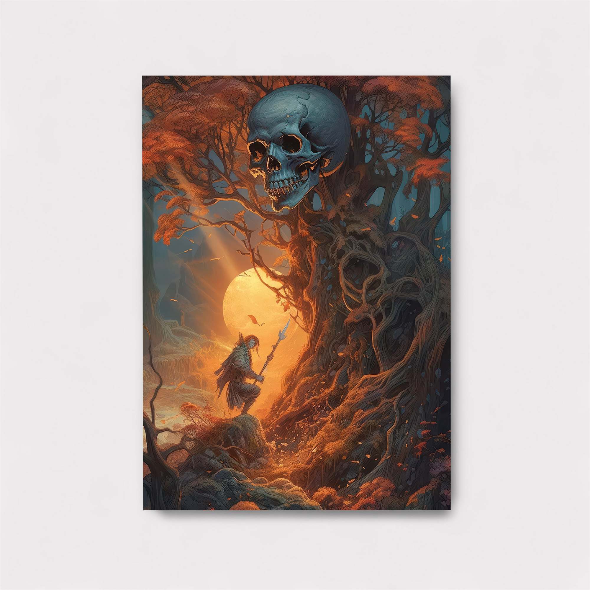 Skull Enigma Safe Wall Magnetic / M