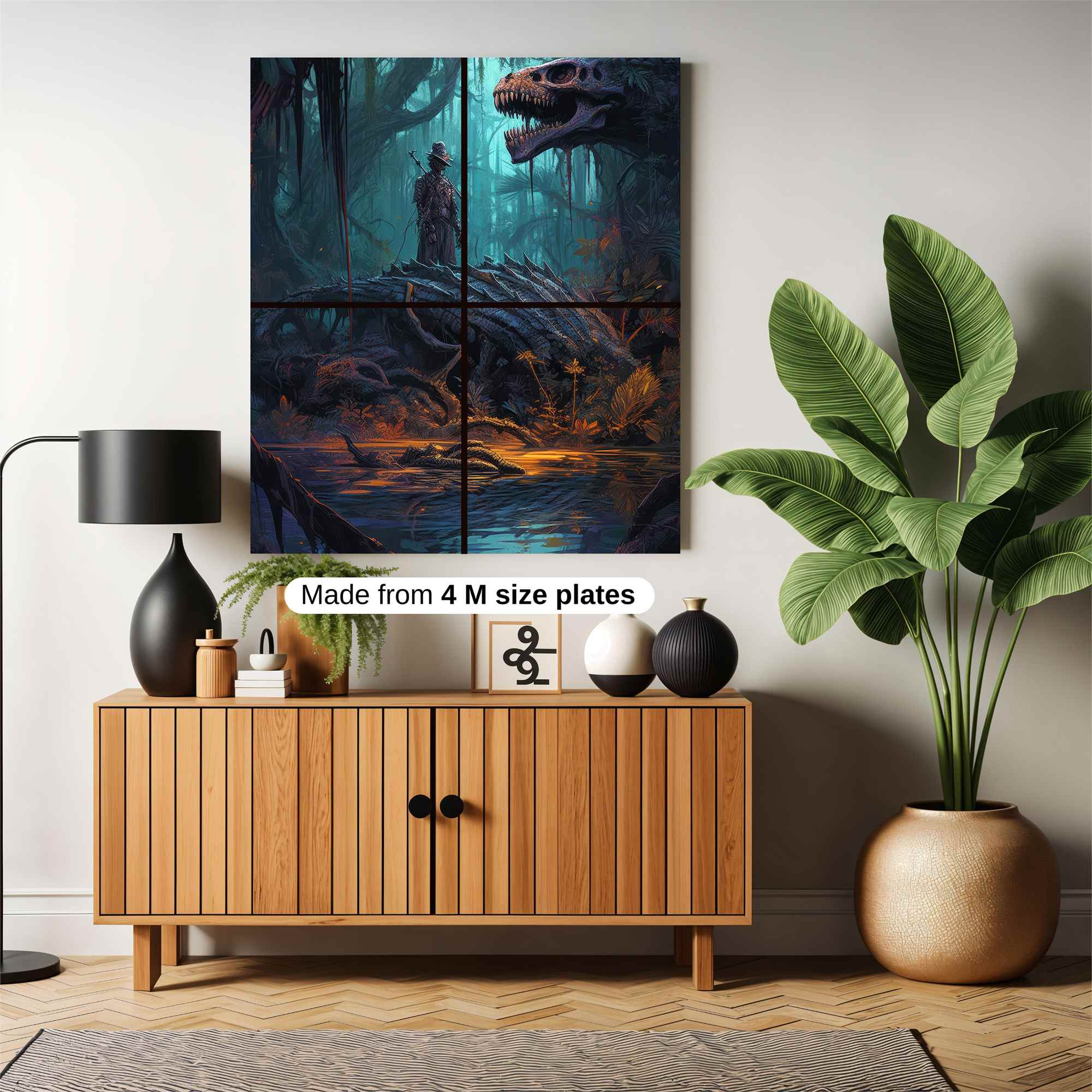 Dinosaur Dread Safe Wall Magnetic / M