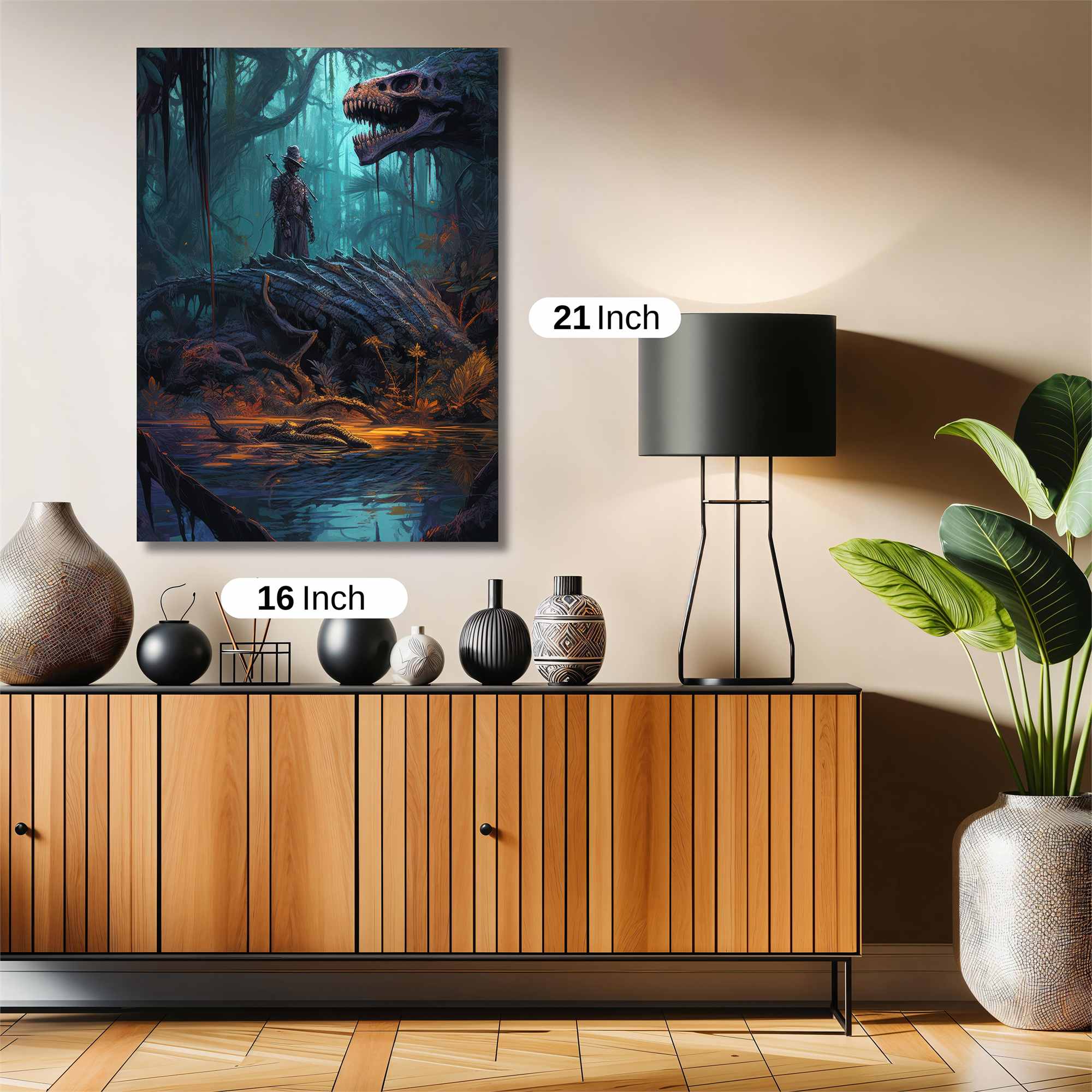 Dinosaur Dread Safe Wall Magnetic / M