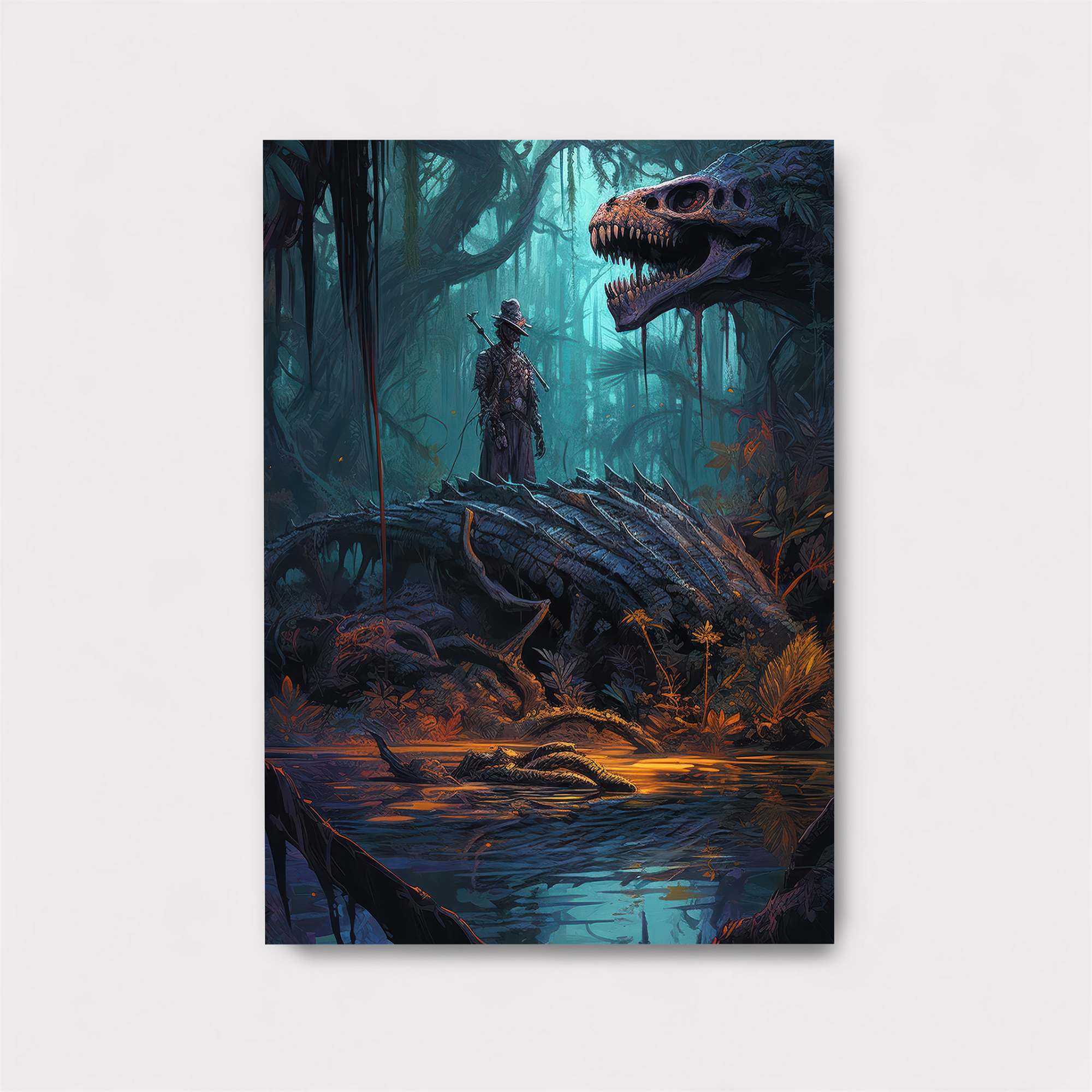 Dinosaur Dread Safe Wall Magnetic / M