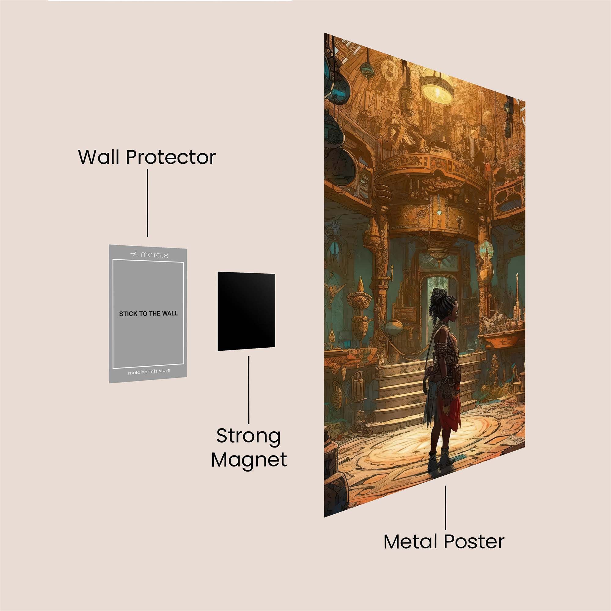 Alchemist's Wonder Safe Wall Magnetic / M