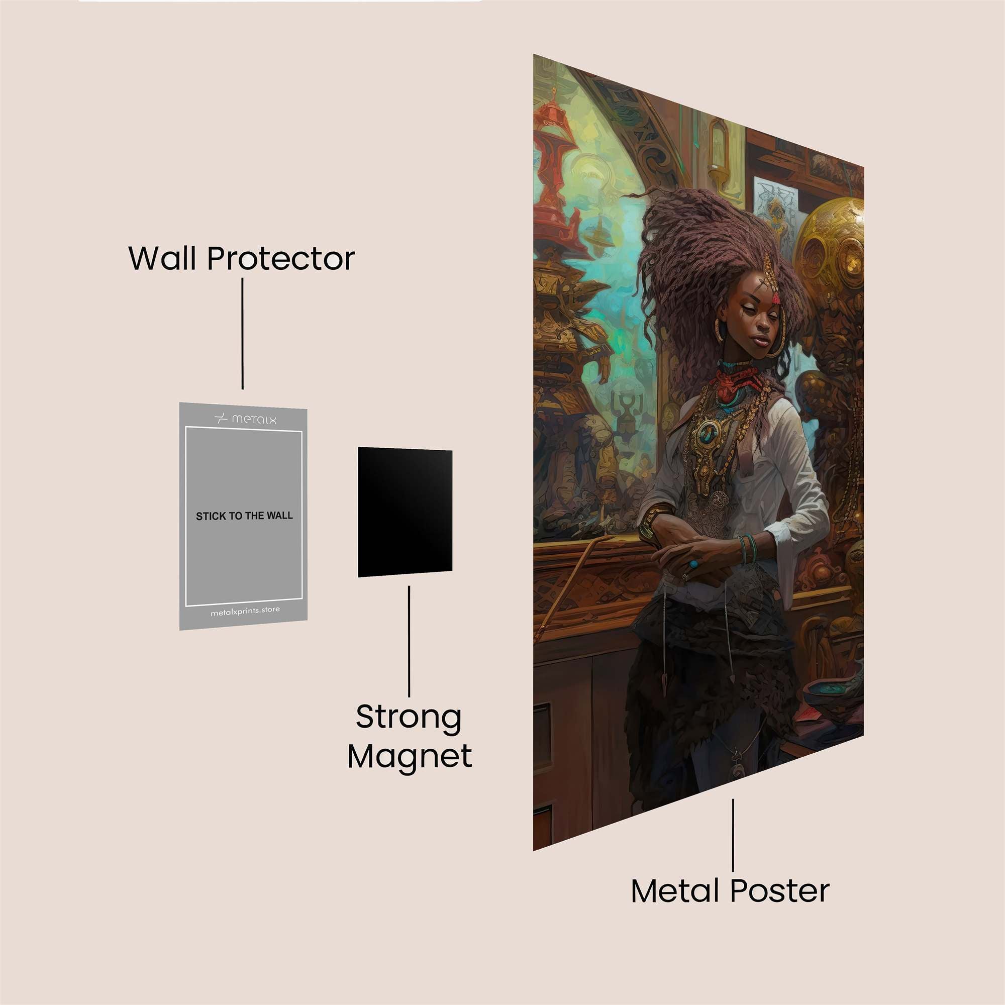 Arcane Enchantress Safe Wall Magnetic / M