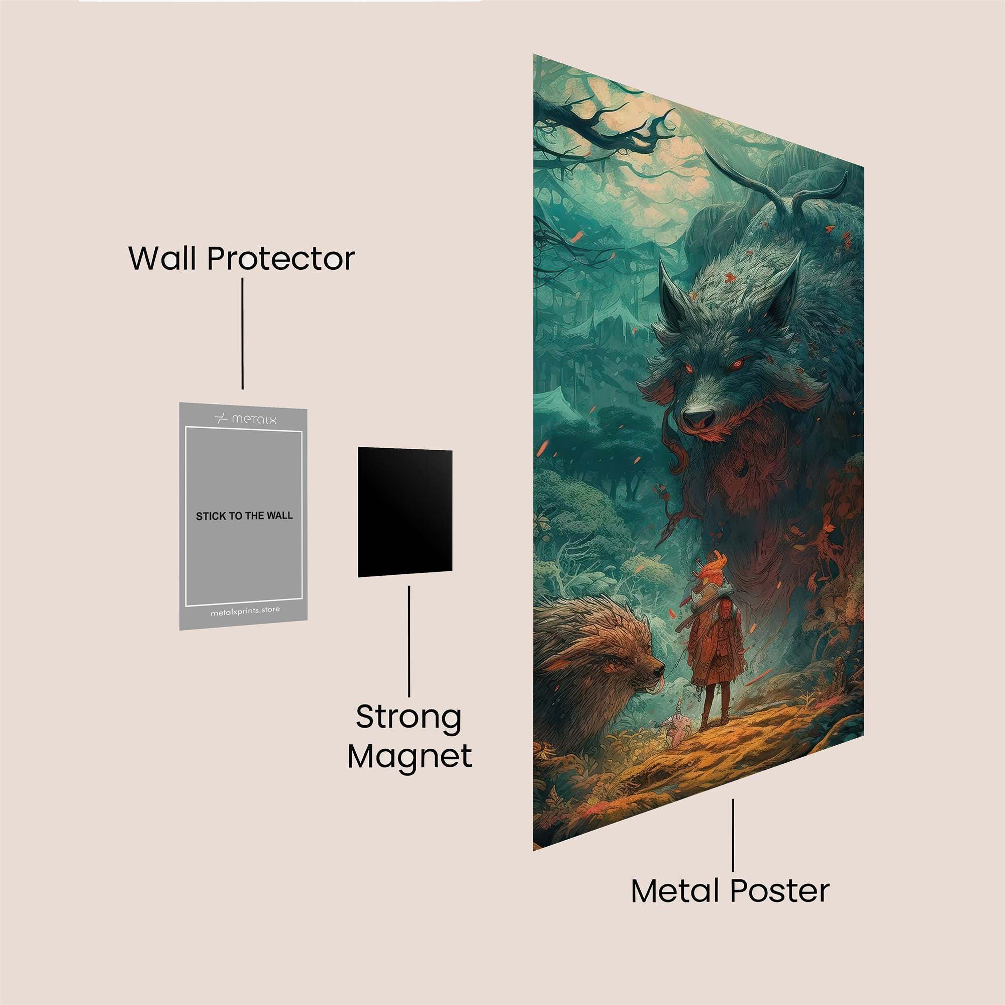 Fenrir's Fury Safe Wall Magnetic / M