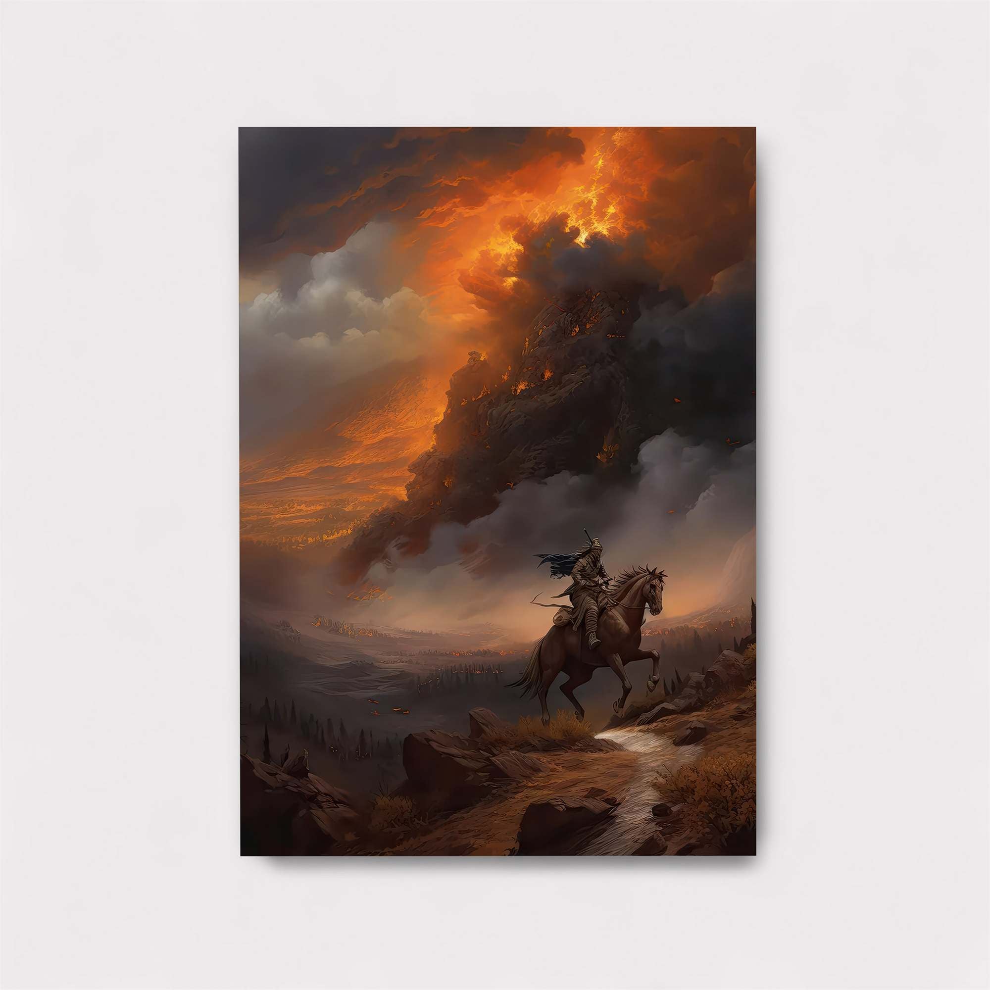 Warrior's Blaze Safe Wall Magnetic / M