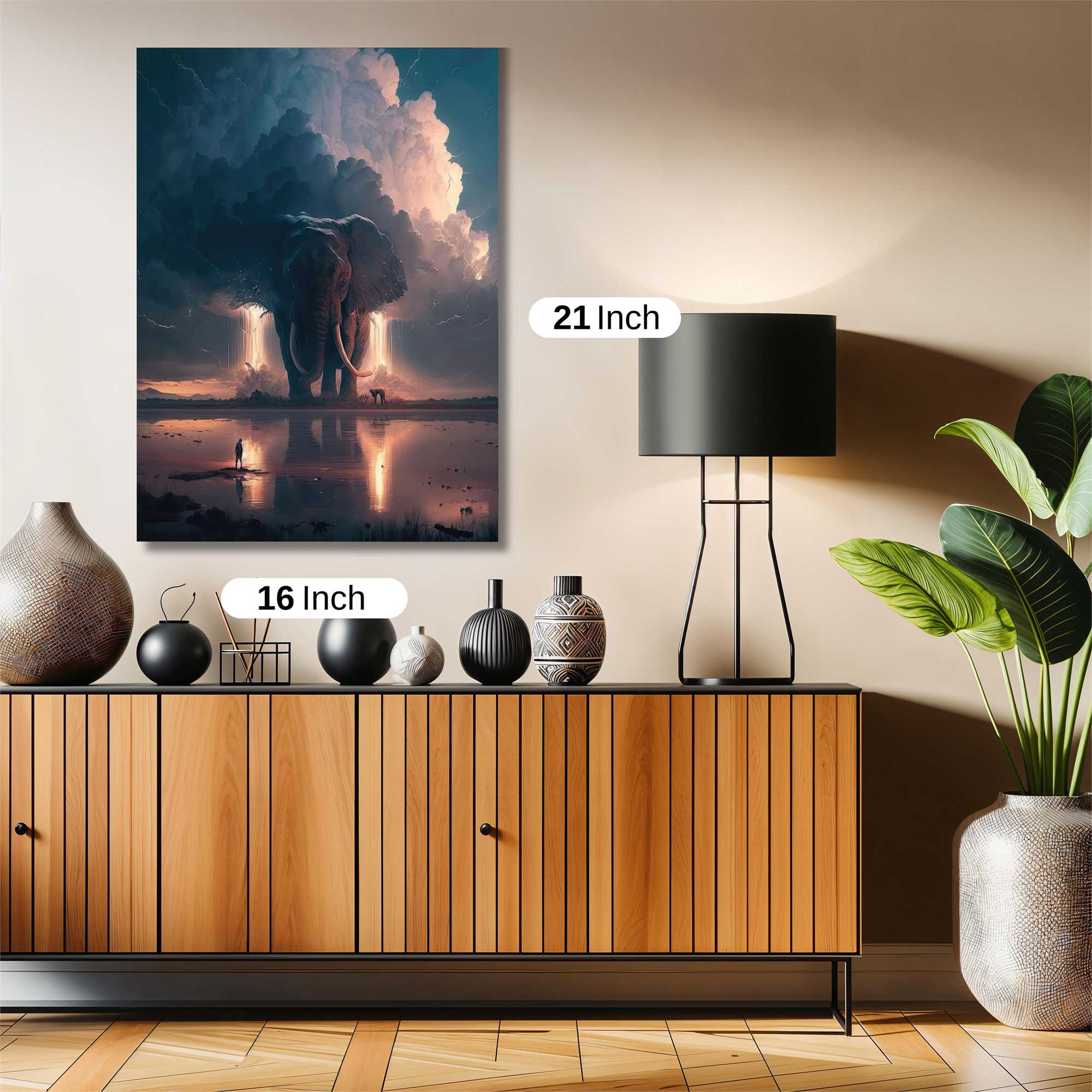 Elephant Majesty Safe Wall Magnetic / M