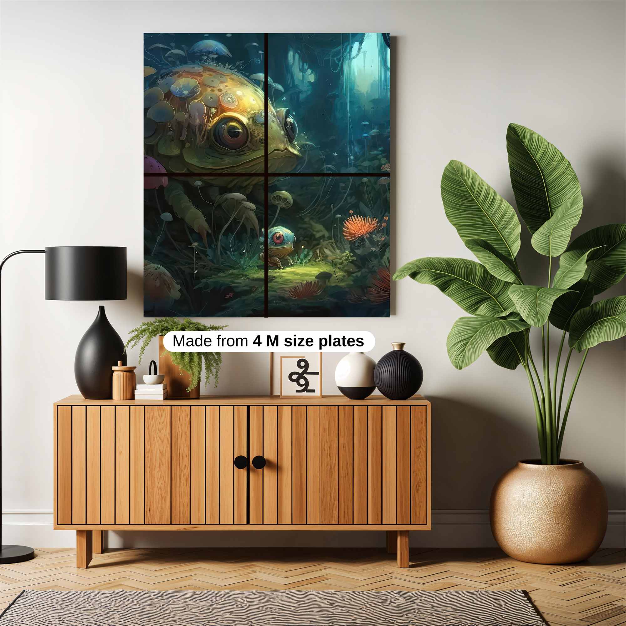 Neon Serenity Safe Wall Magnetic / M
