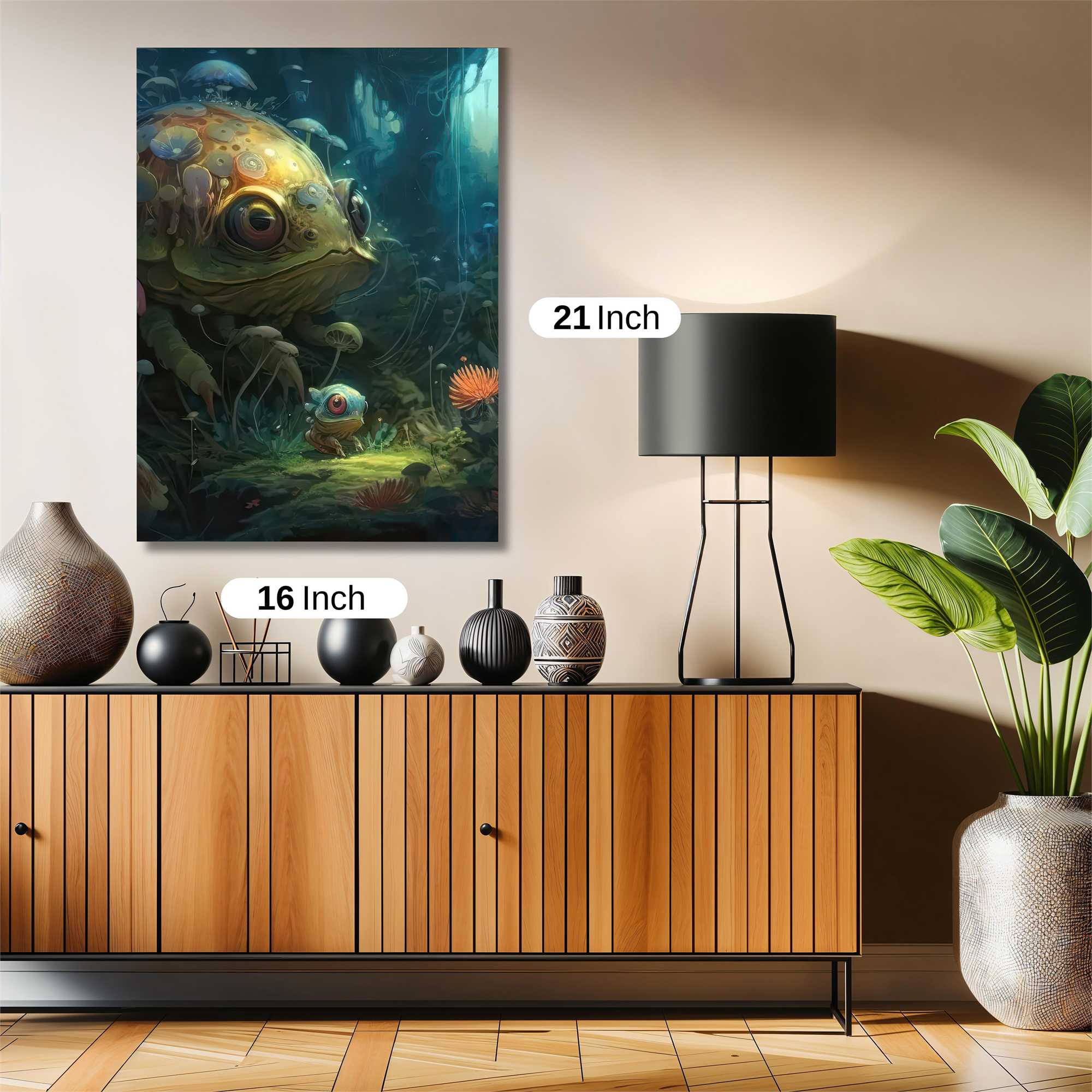 Neon Serenity Safe Wall Magnetic / M