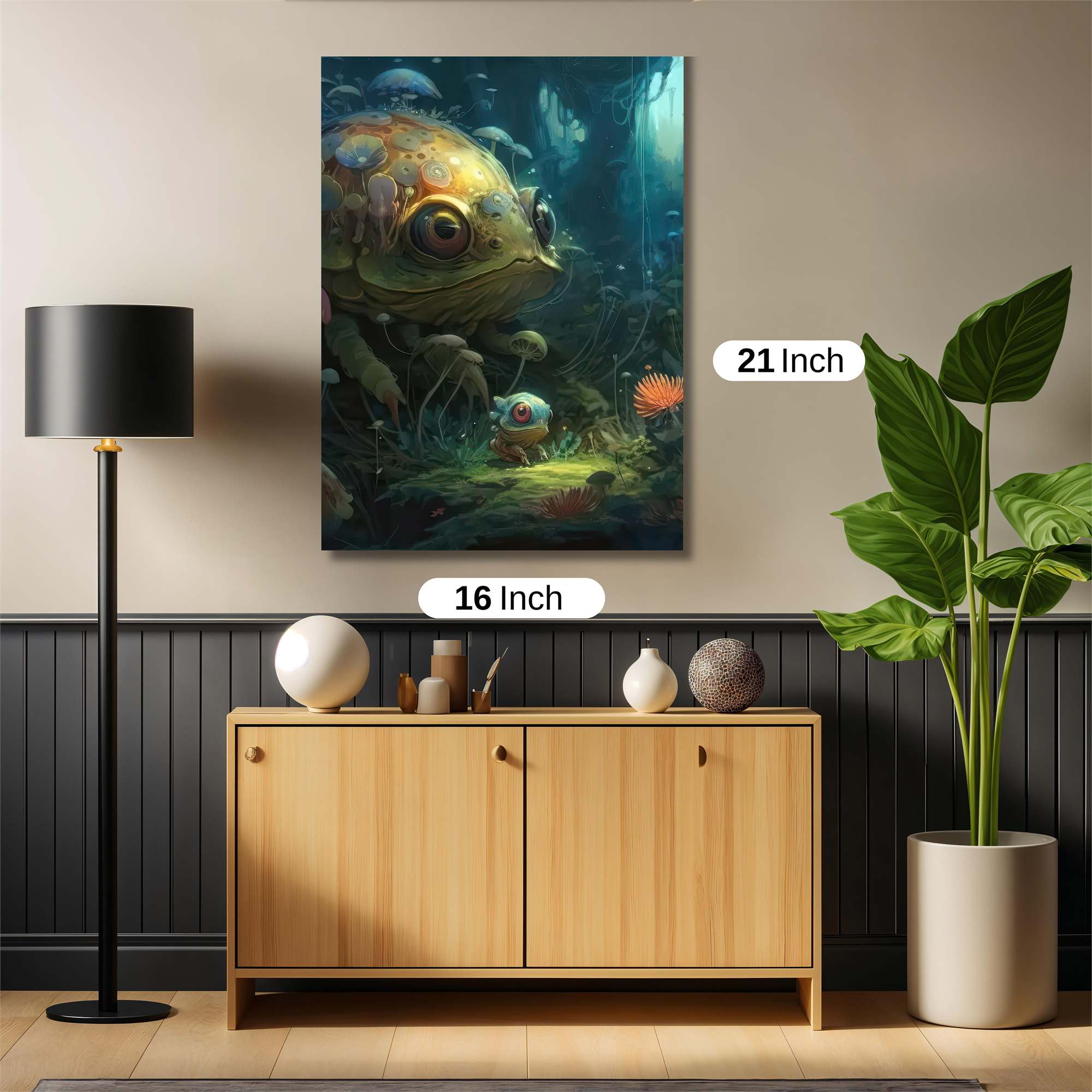 Neon Serenity Safe Wall Magnetic / M