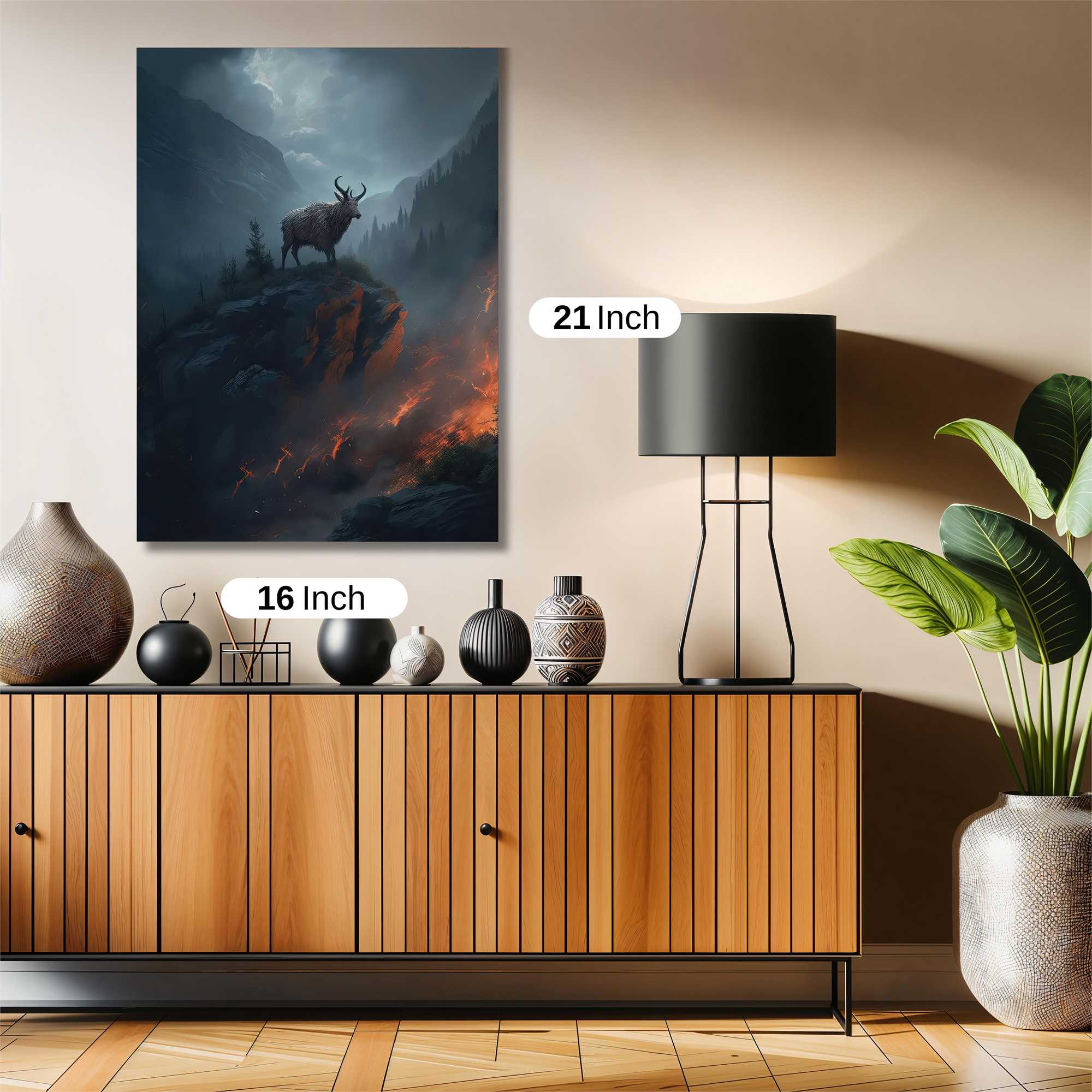 Stag Inferno Safe Wall Magnetic / M