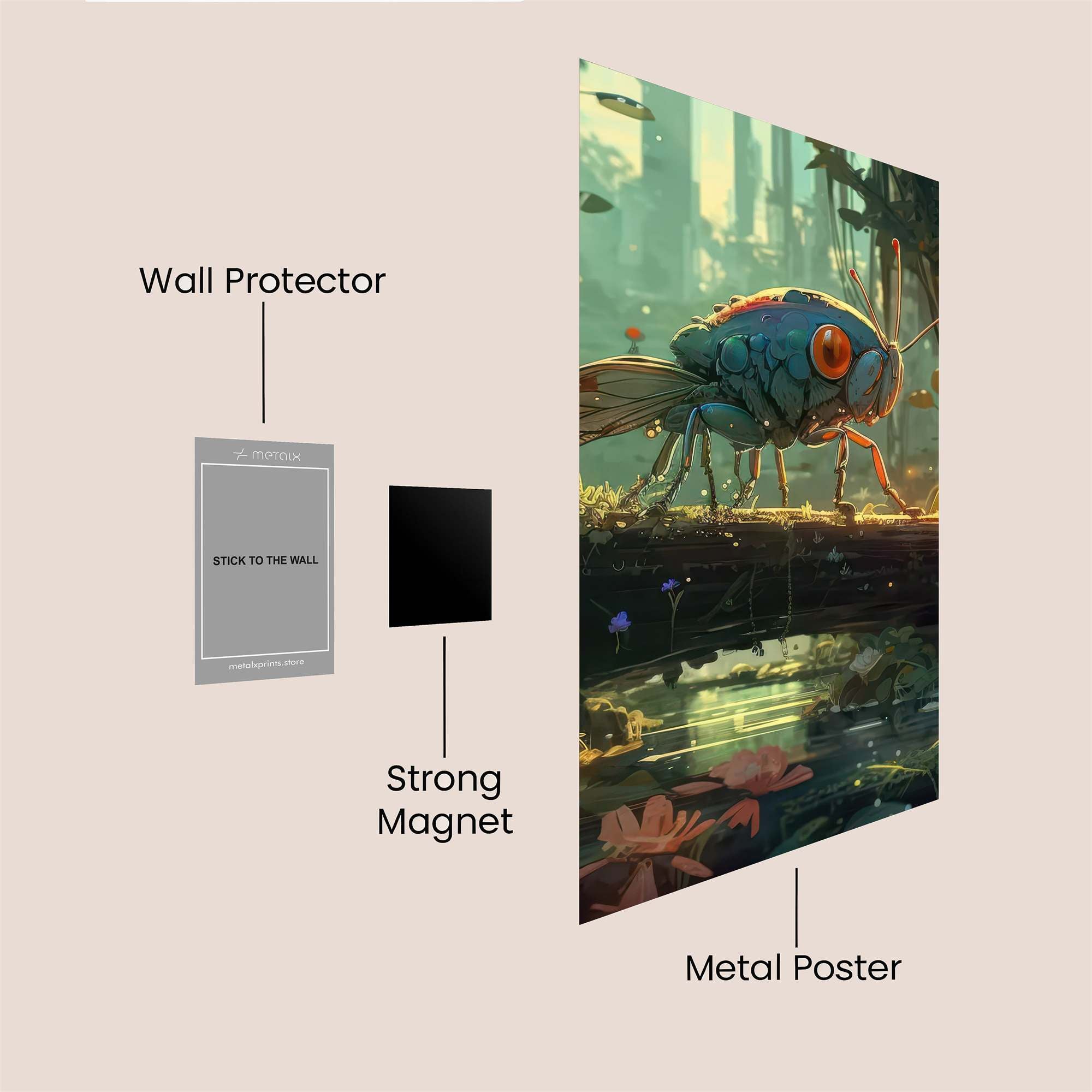 Cascade Serenity Safe Wall Magnetic / M