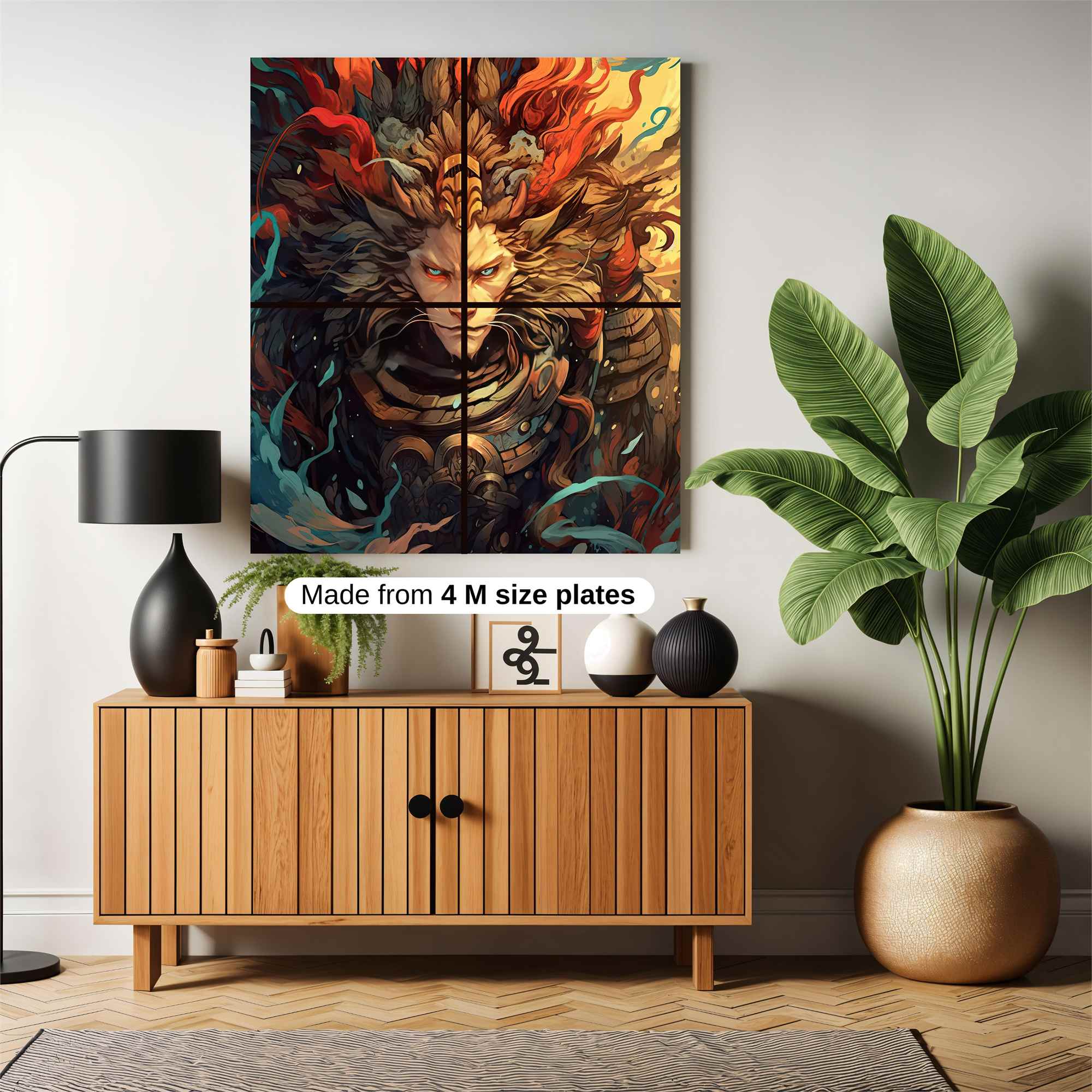 Lion Majesty Safe Wall Magnetic / M
