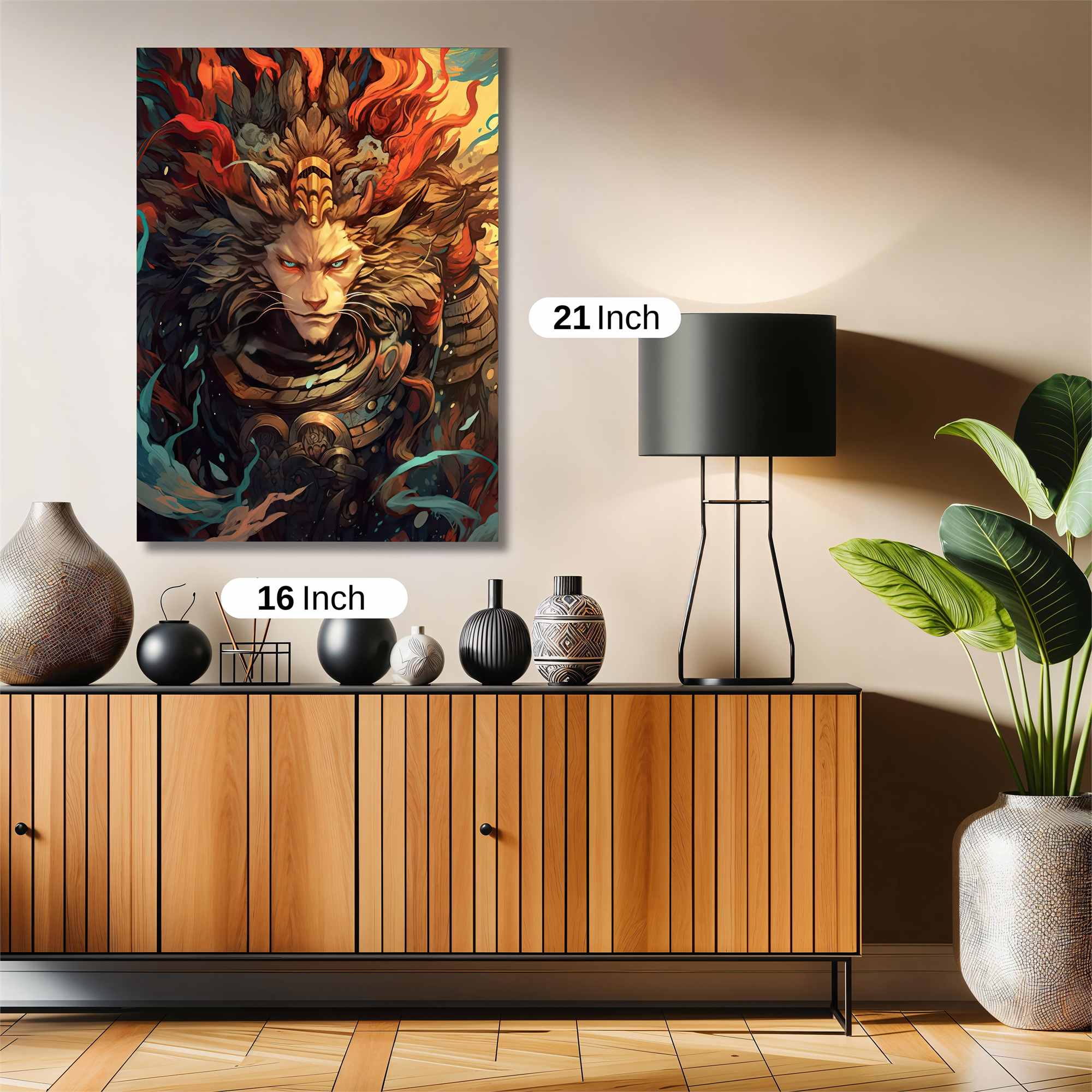 Lion Majesty Safe Wall Magnetic / M