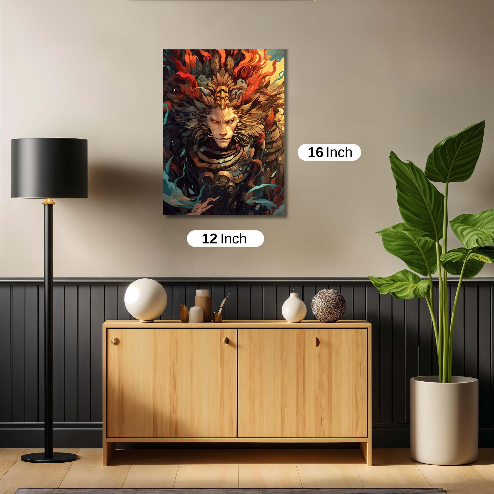 Lion Majesty Safe Wall Magnetic / M