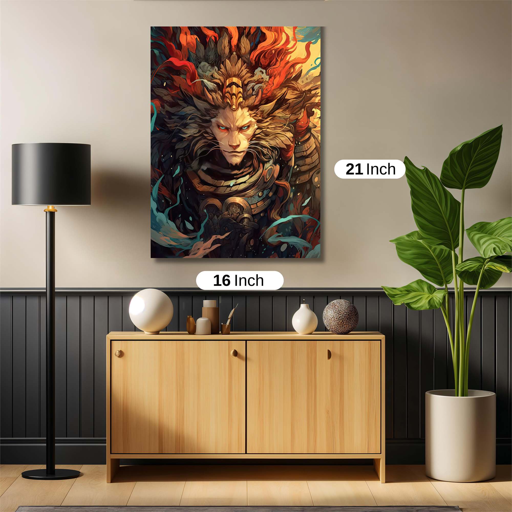 Lion Majesty Safe Wall Magnetic / M