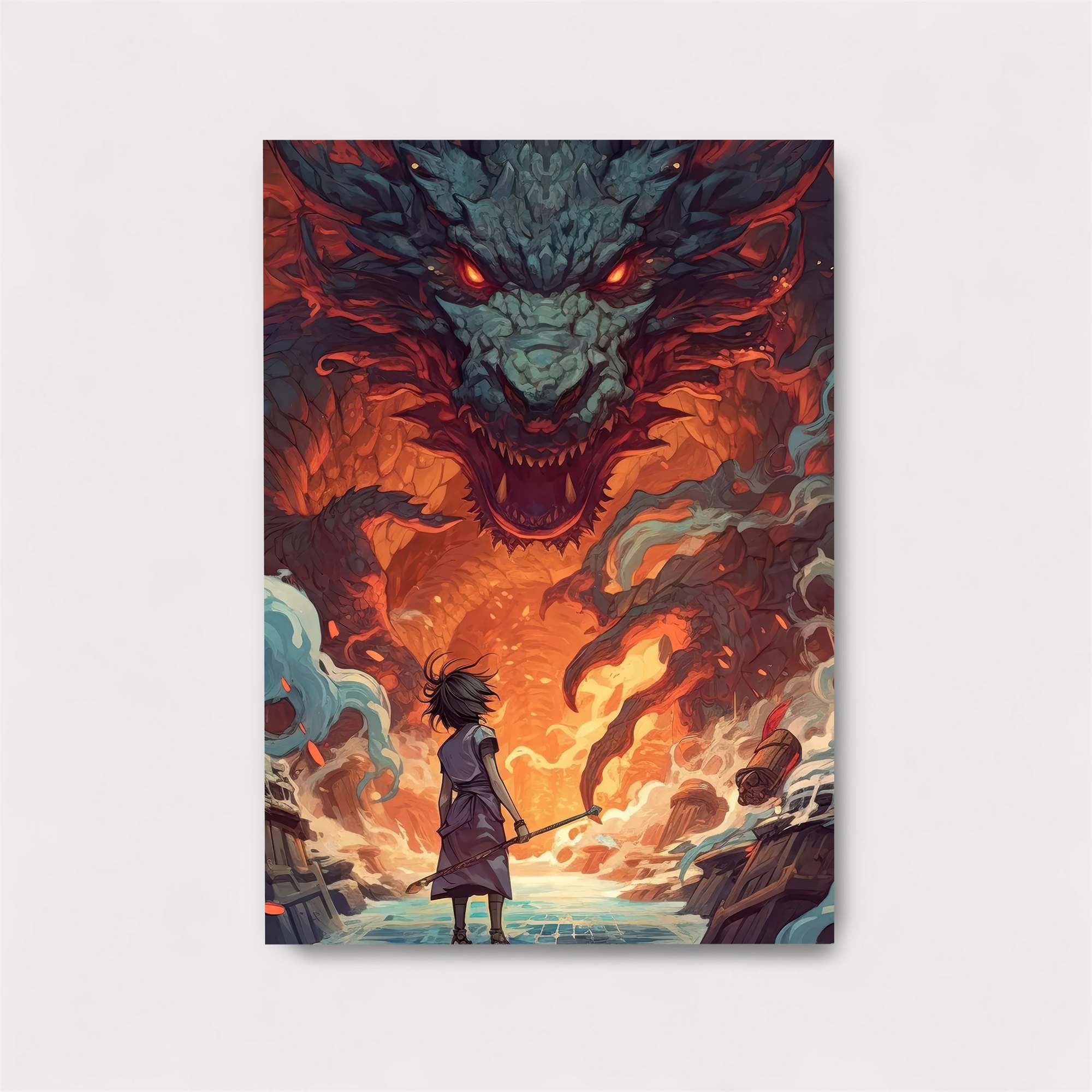 Dragon Wrath Safe Wall Magnetic / M