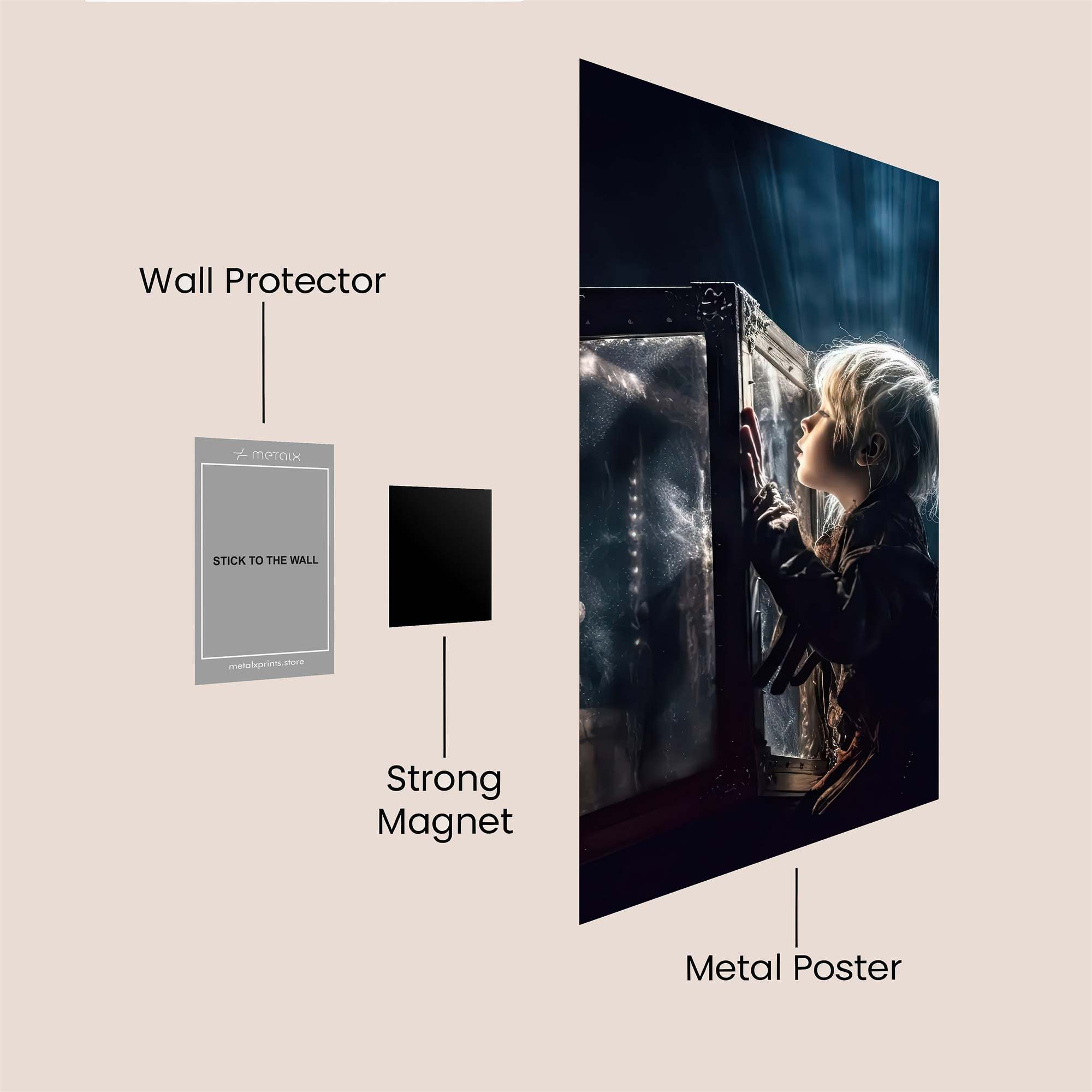 Mystic Wonder Safe Wall Magnetic / M