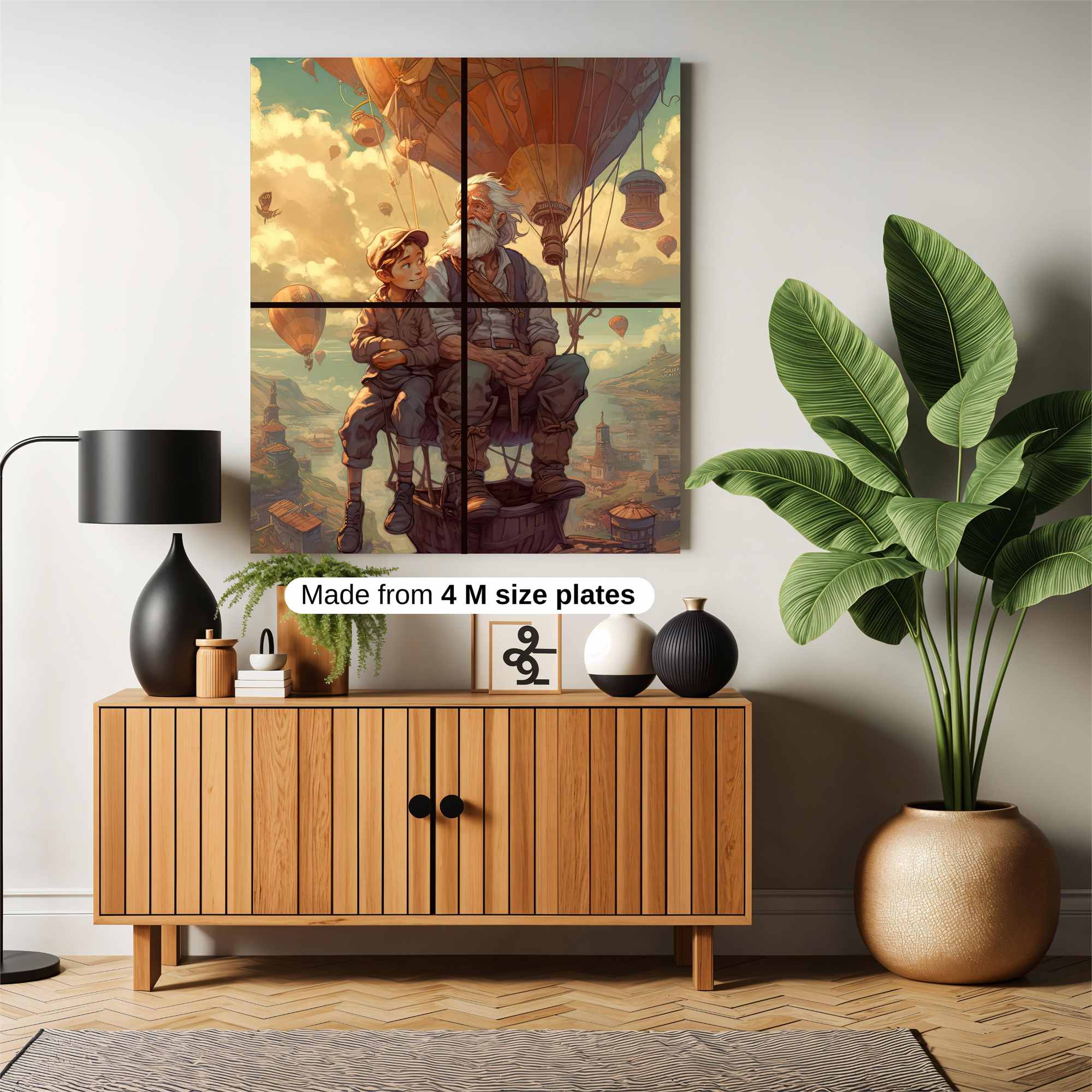 Adventure Whimsy Safe Wall Magnetic / M