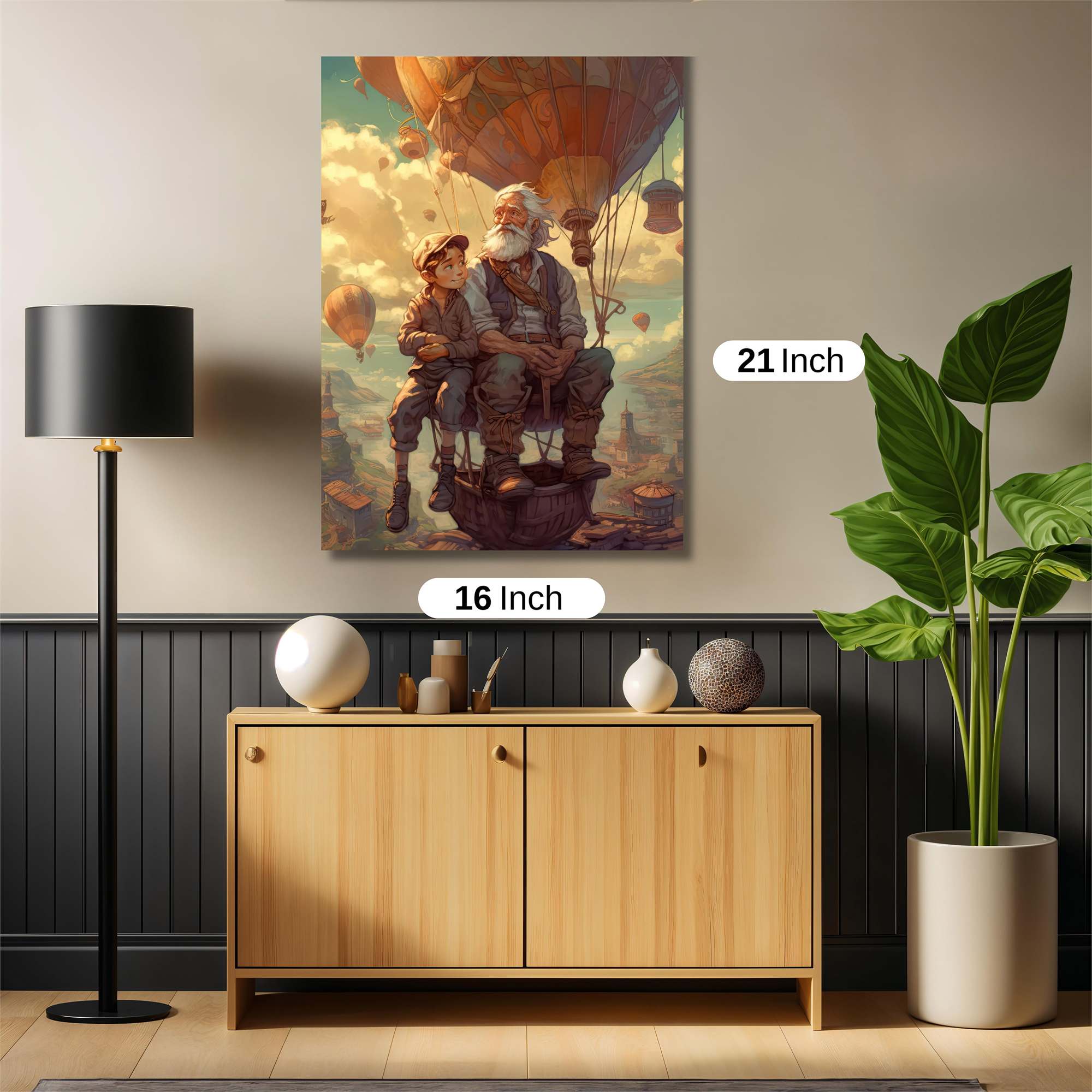 Adventure Whimsy Safe Wall Magnetic / M