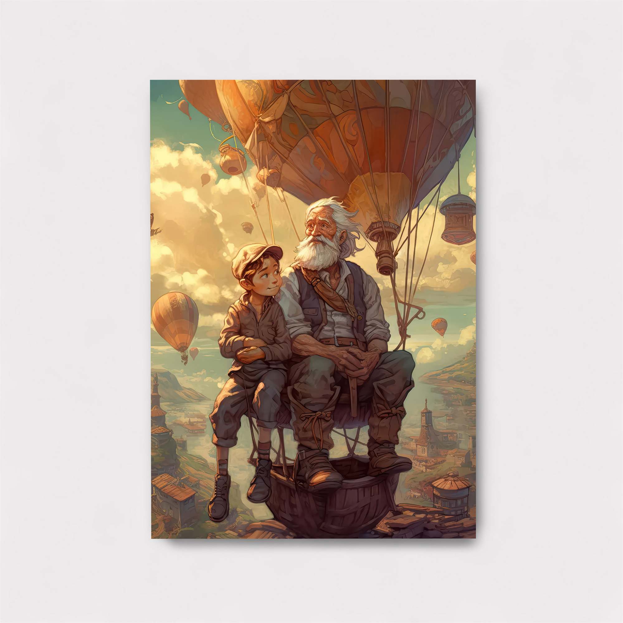 Adventure Whimsy Safe Wall Magnetic / M