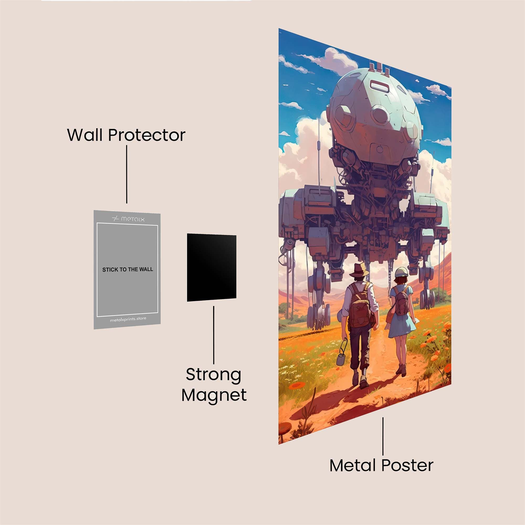Robot Odyssey Safe Wall Magnetic / M