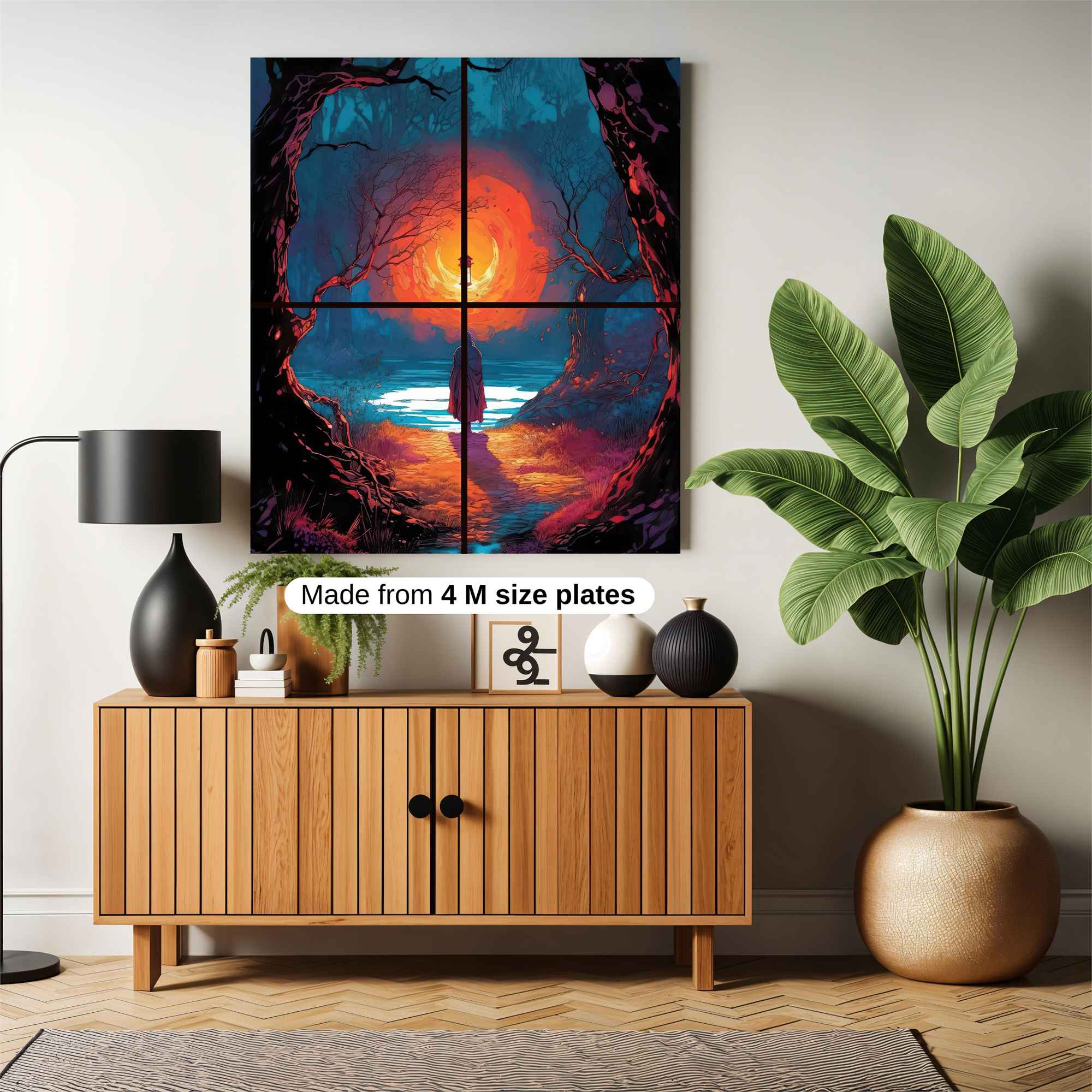 Lantern Quest Safe Wall Magnetic / M