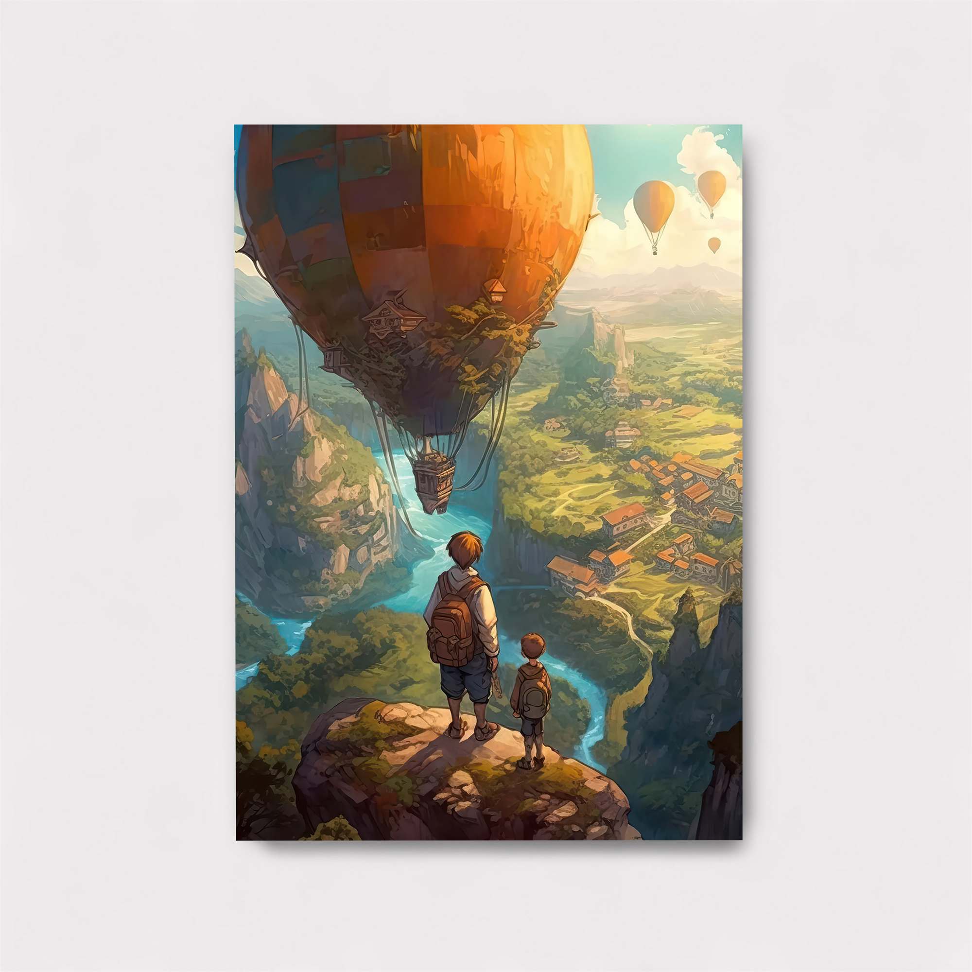 Skyward Adventure Safe Wall Magnetic / M