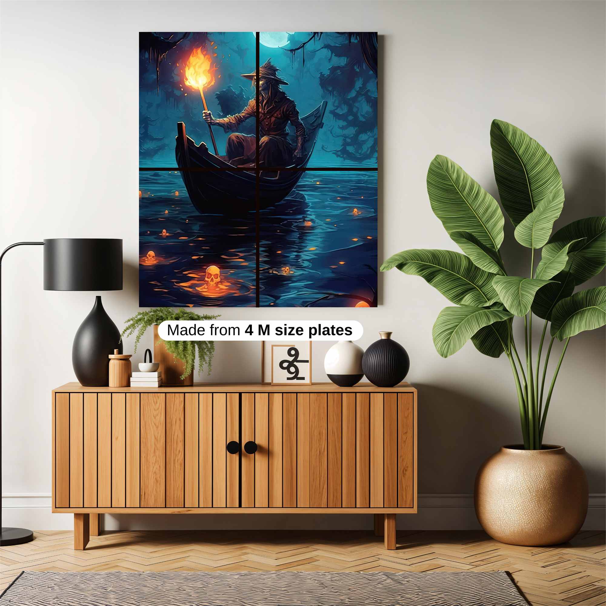 Witch Enigma Safe Wall Magnetic / M