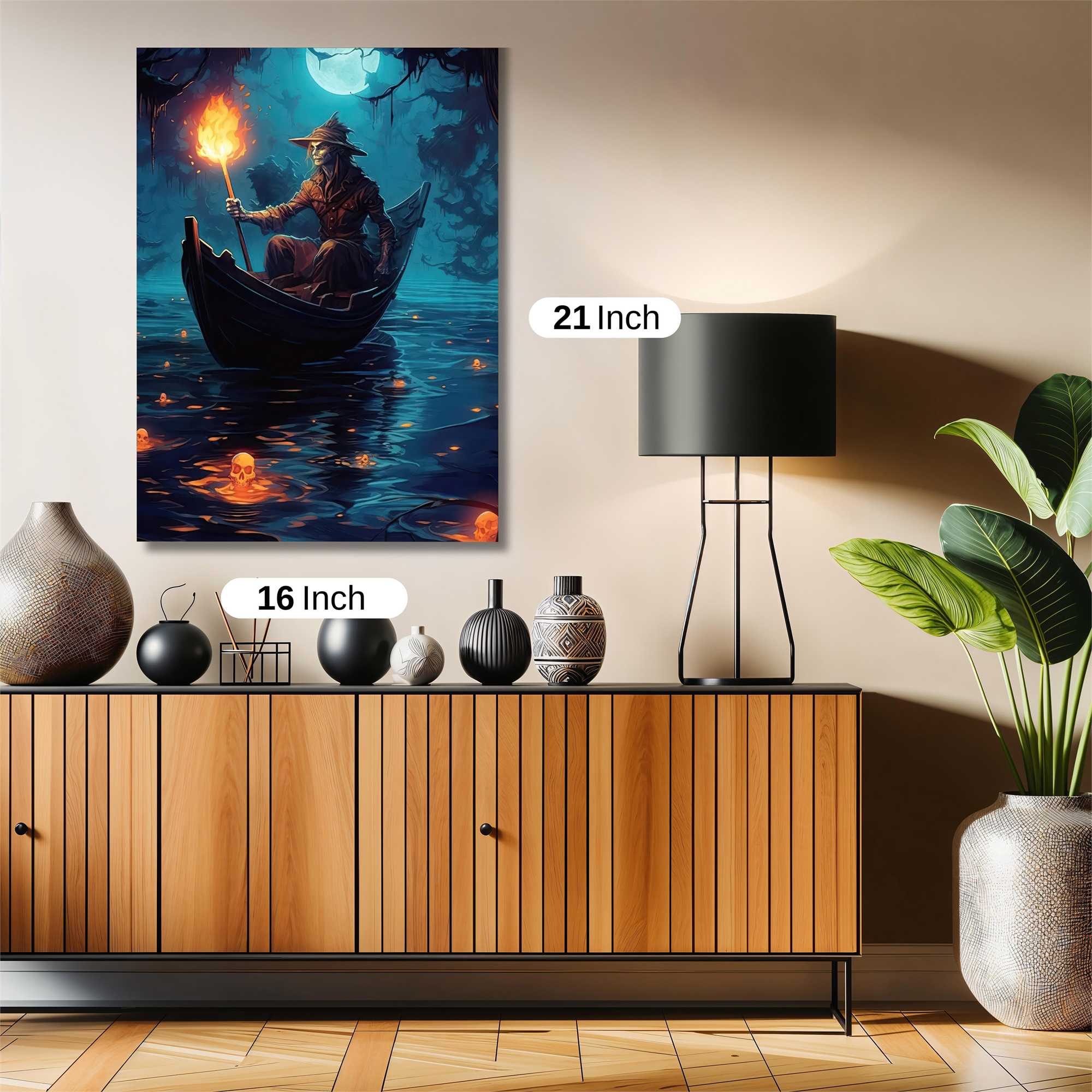 Witch Enigma Safe Wall Magnetic / M