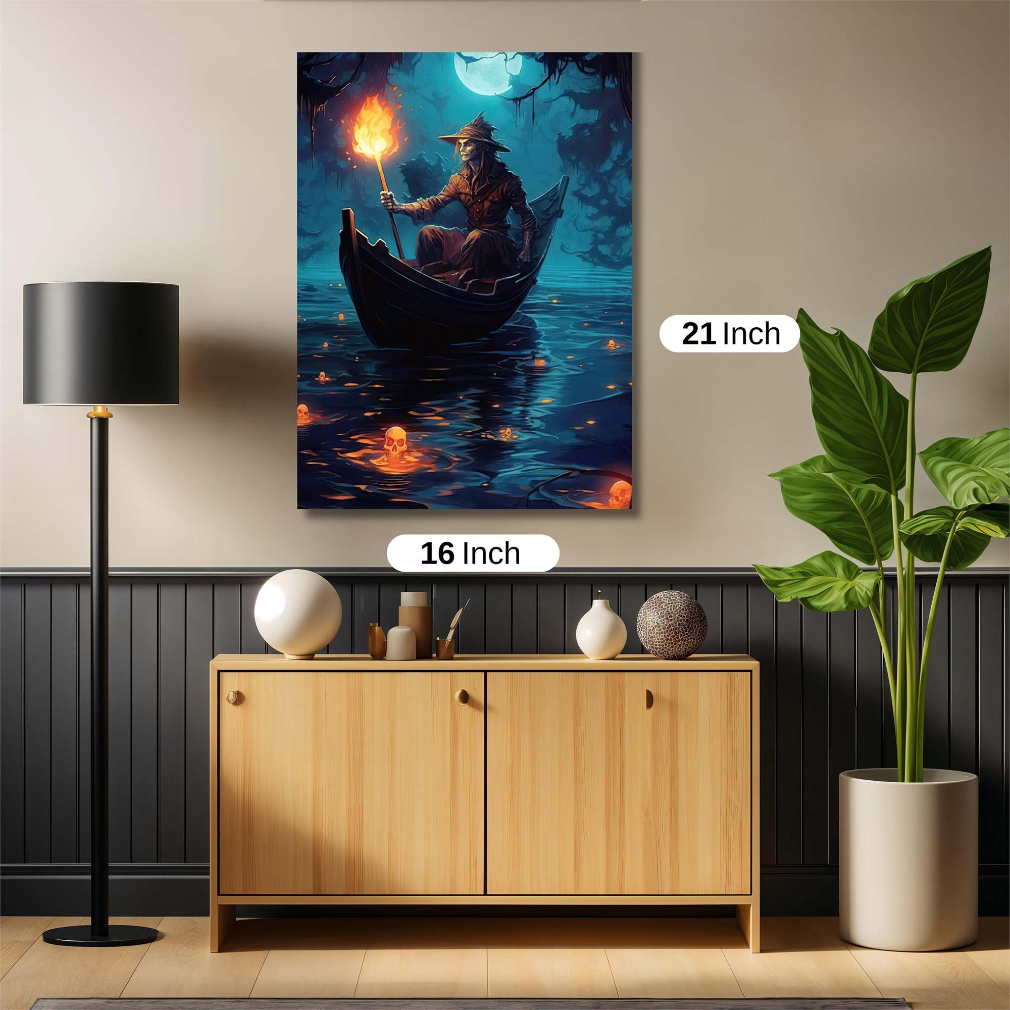 Witch Enigma Safe Wall Magnetic / M