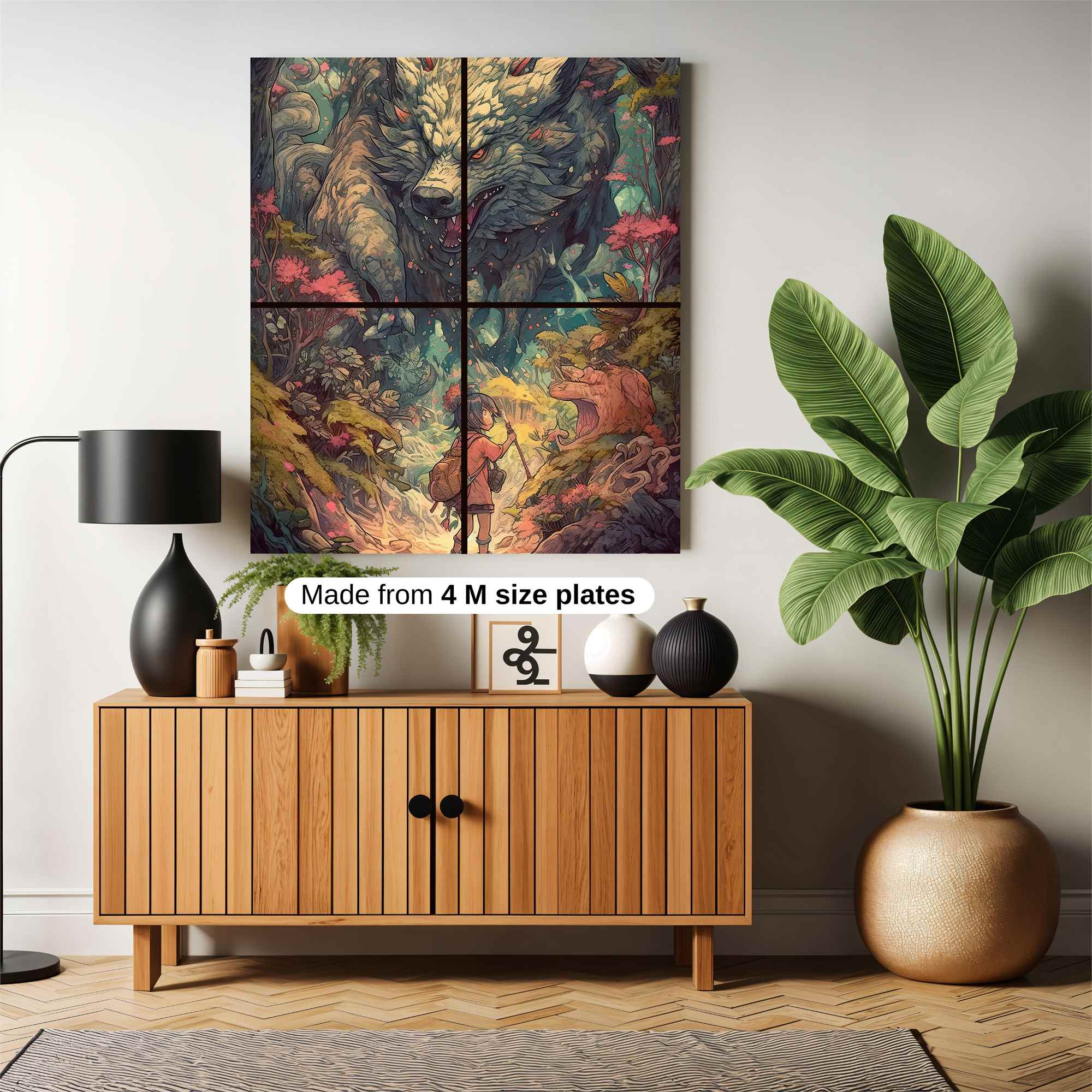 Wolf Enigma Safe Wall Magnetic / M