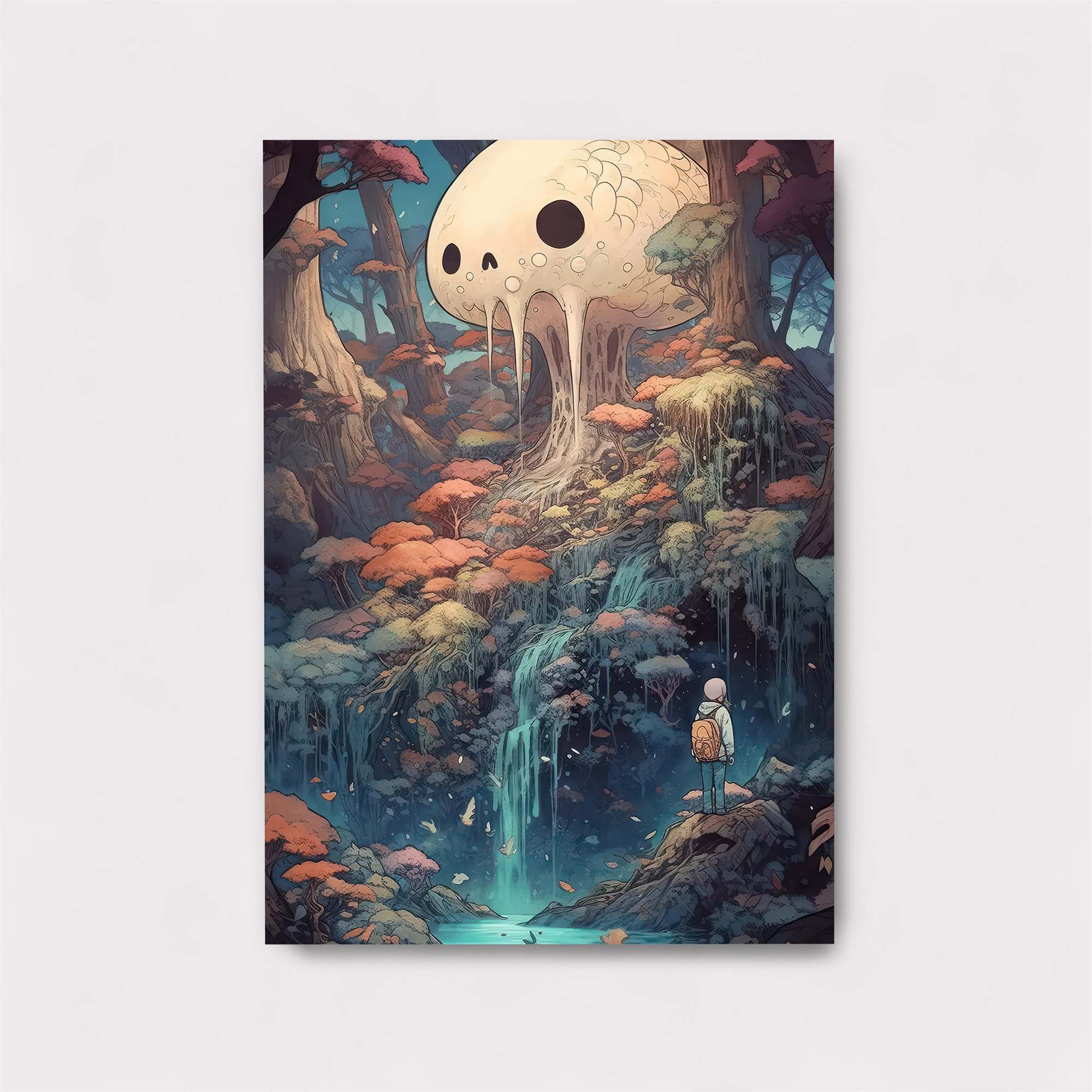 Skull Dreamscape Safe Wall Magnetic / M