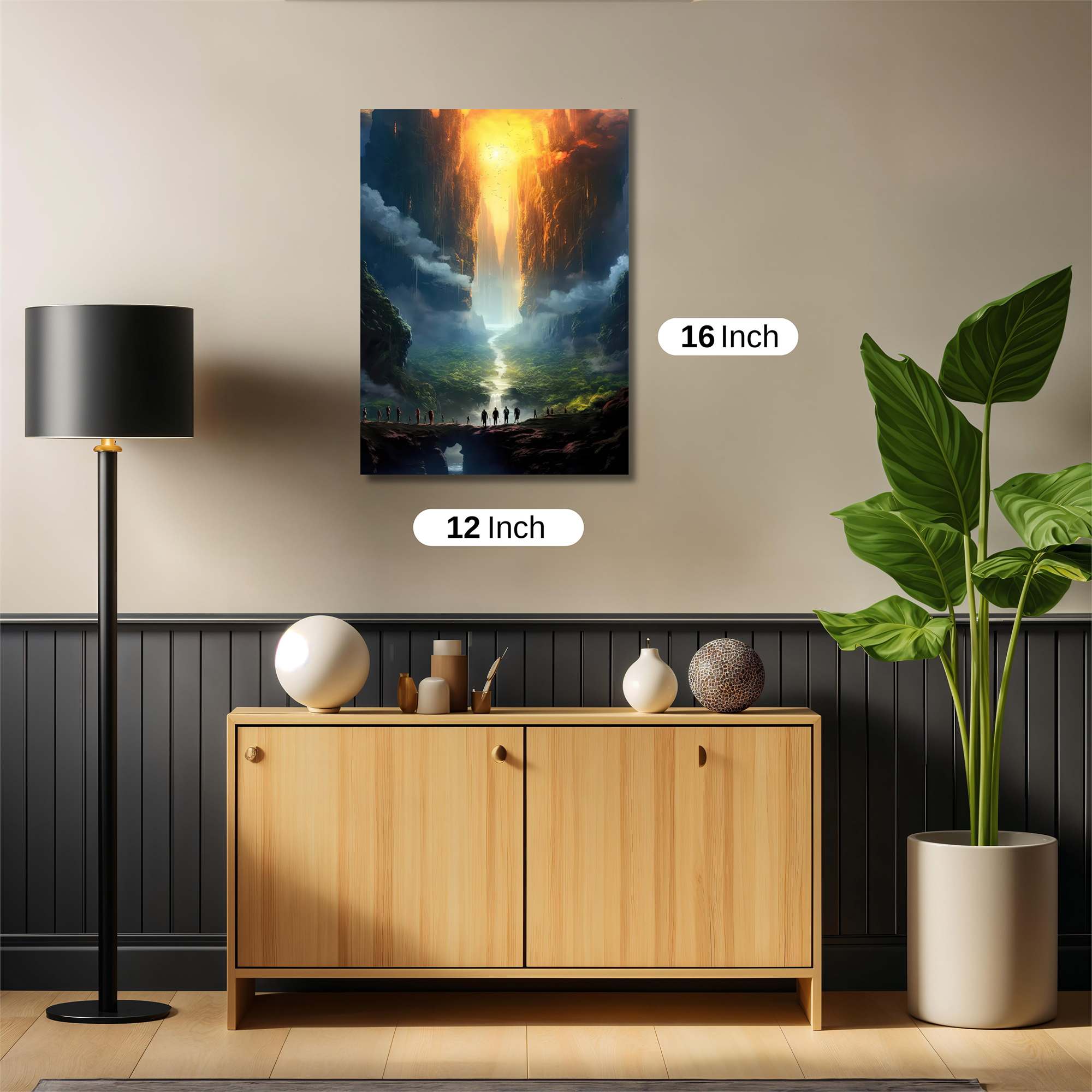 Canyon Radiance Safe Wall Magnetic / M