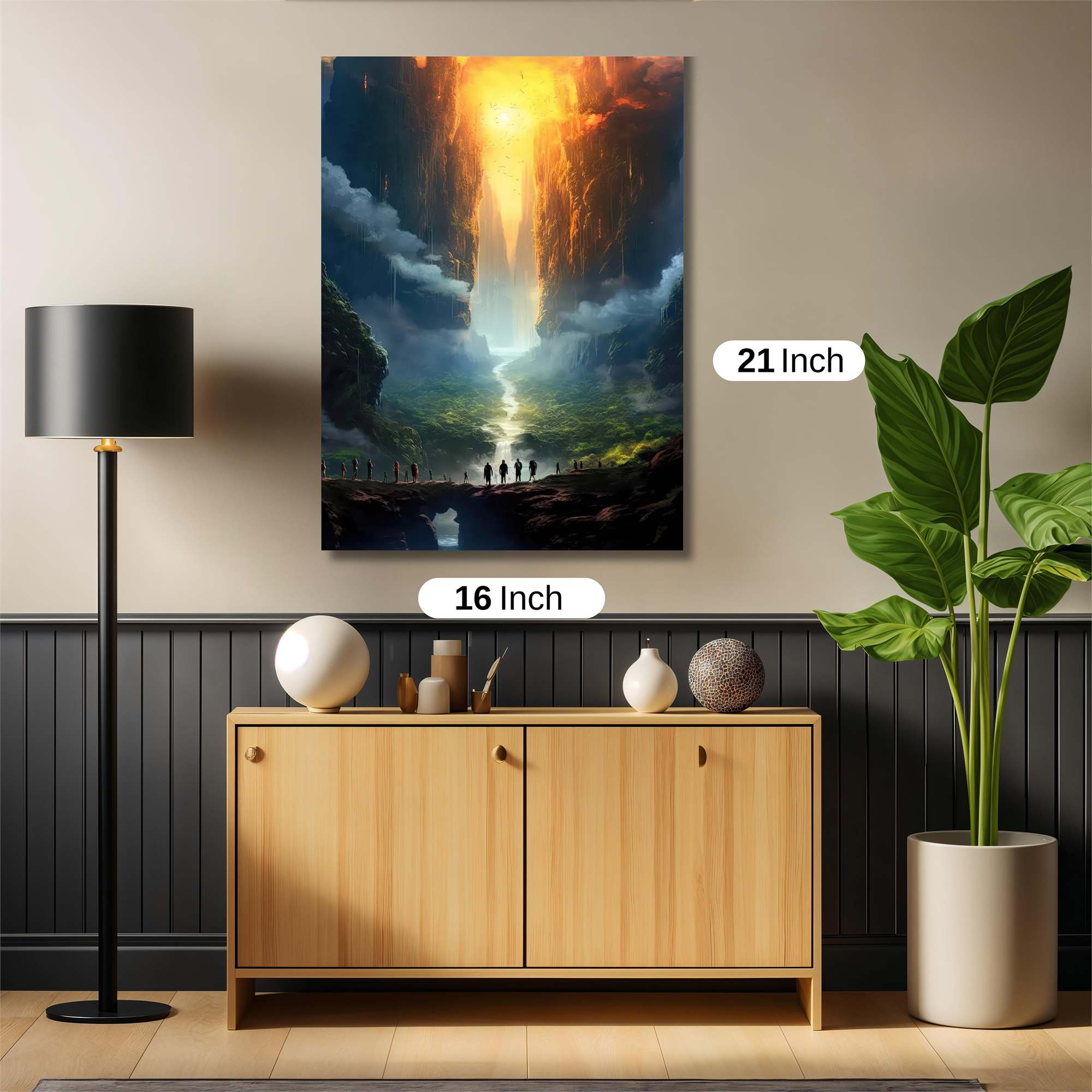 Canyon Radiance Safe Wall Magnetic / M